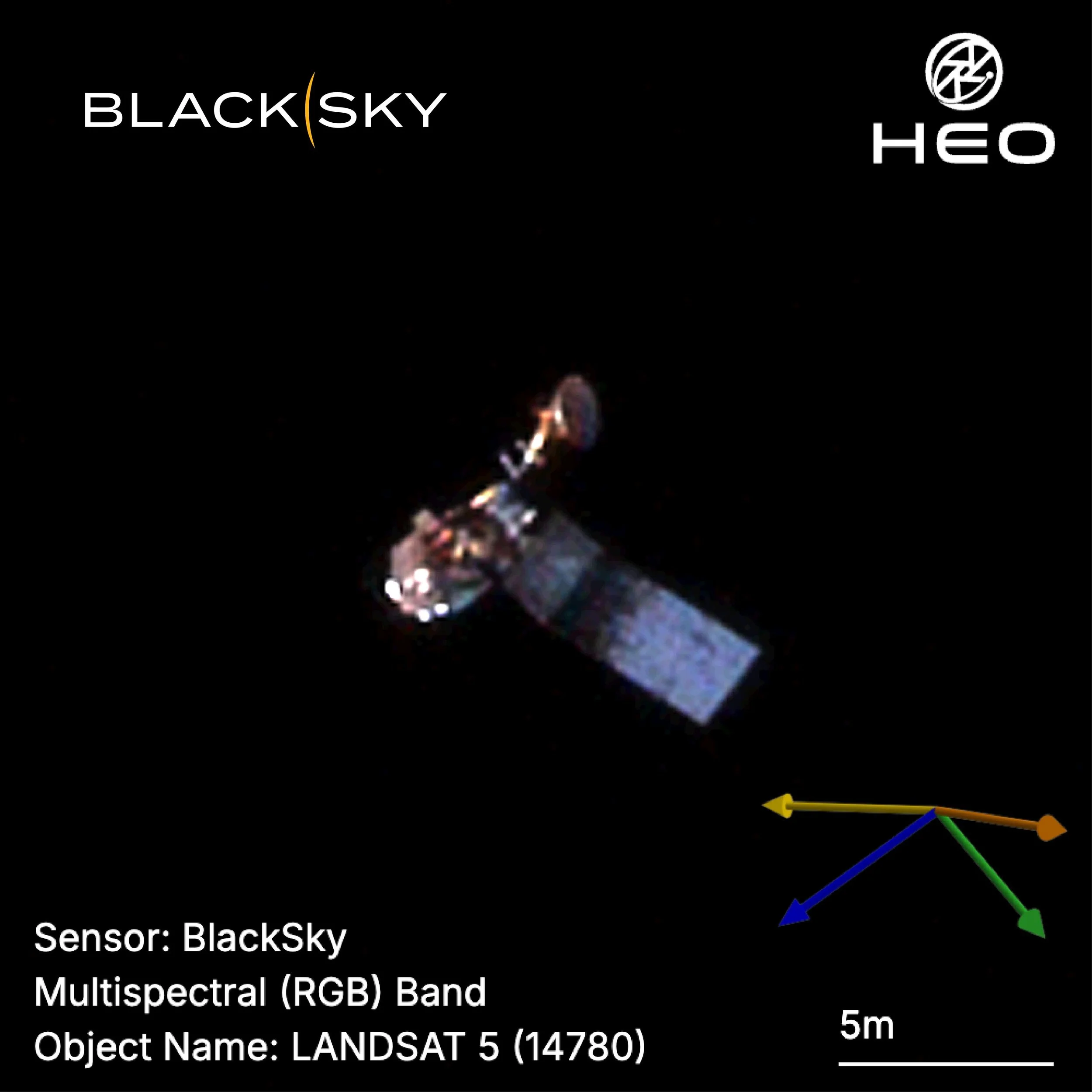BlackSky Extends HEO Space Domain Awareness Agreement with New Seven-Figure Non-Earth Imaging Contract Featuring Gen-3