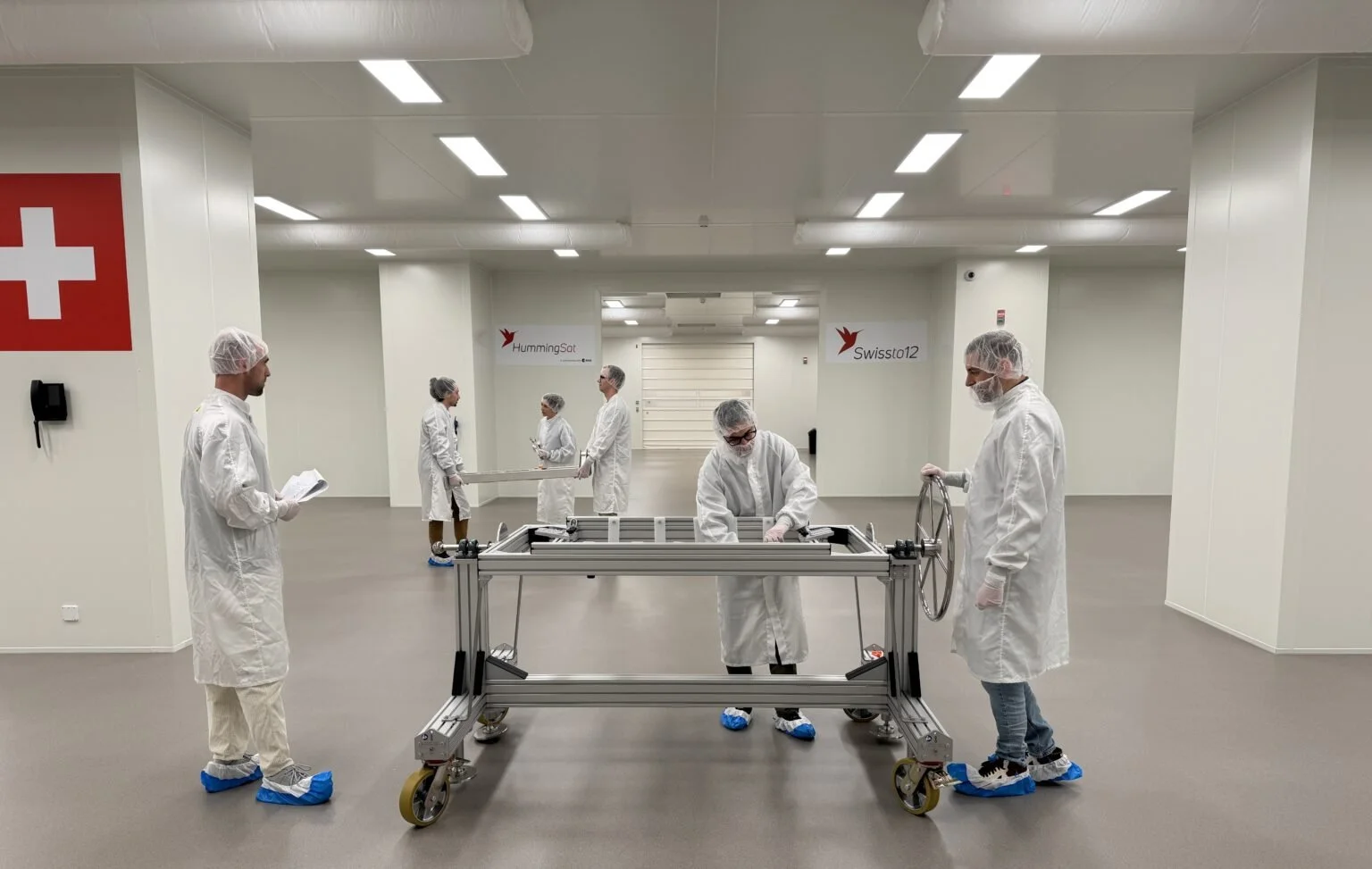 SWISSto12 Opens Switzerland’s Largest Satellite Integration Facility