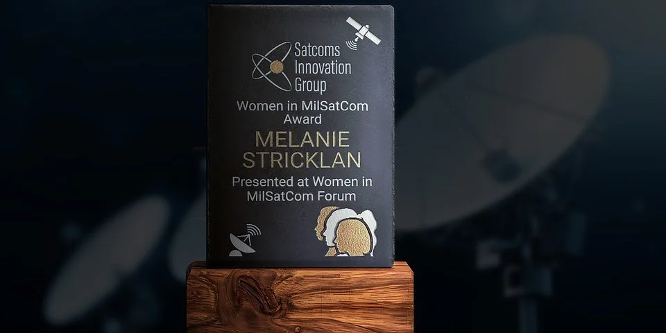 Melanie Stricklan Wins Women in MilSatCom Innovation Award 2025