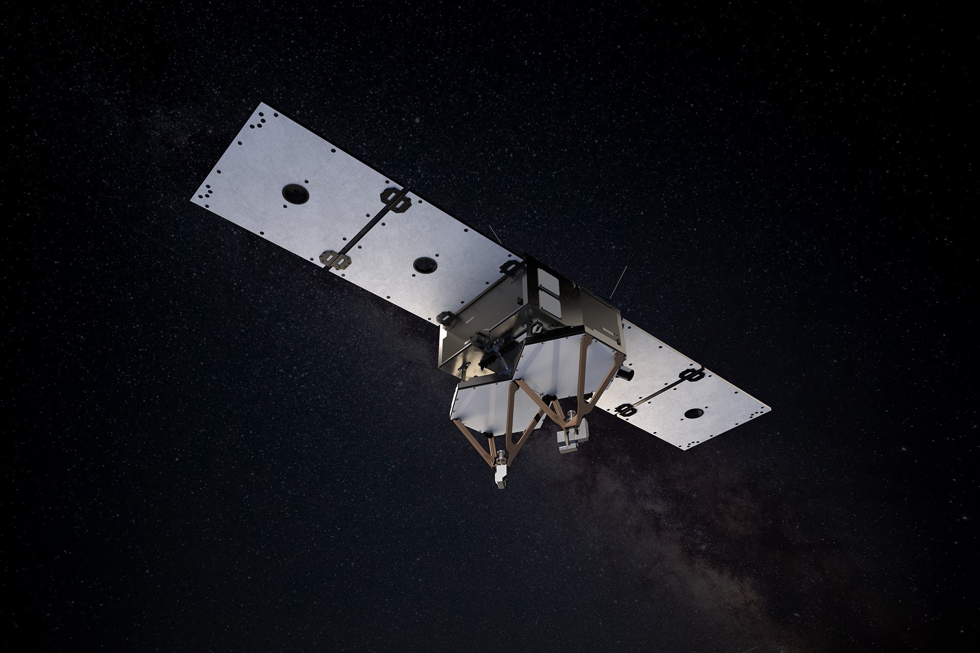FCL Satellite in Space. Credits - Meridian Space