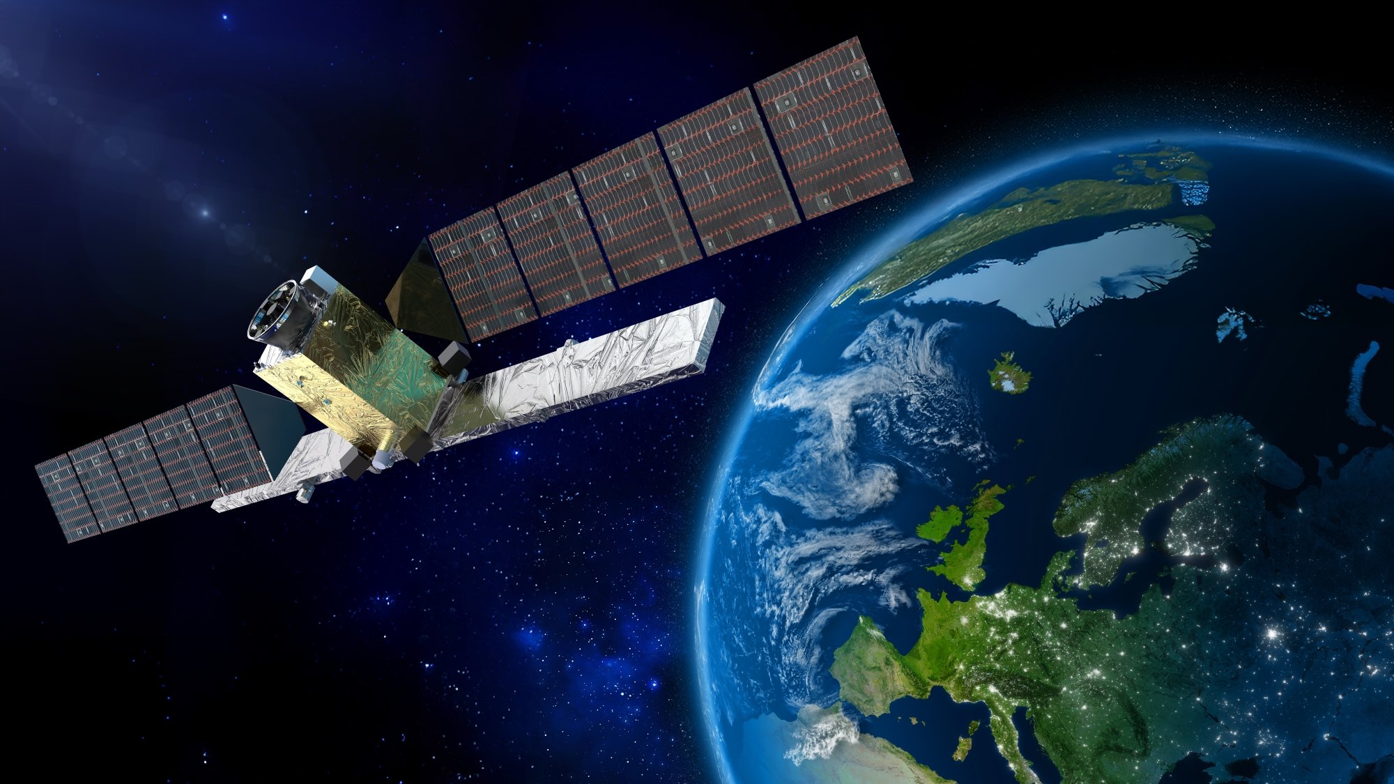Sentinel-1 NG ©Thales Alenia Space / Briot