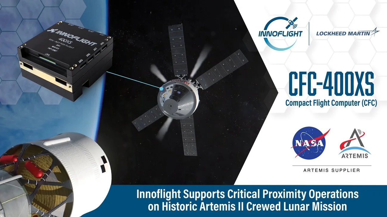 Innoflight Supports Critical Proximity Operations on Historic Artemis II Crewed Lunar Mission