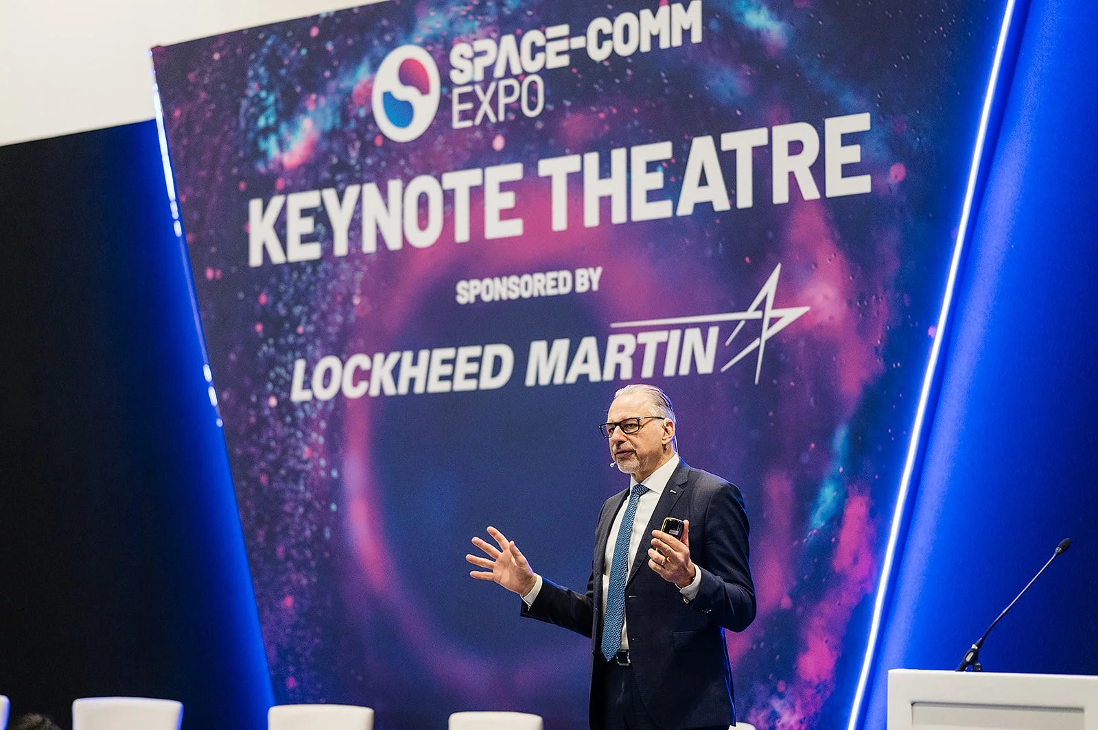 Space-Comm Expo ESA CEO Josef Aschbacher 2025