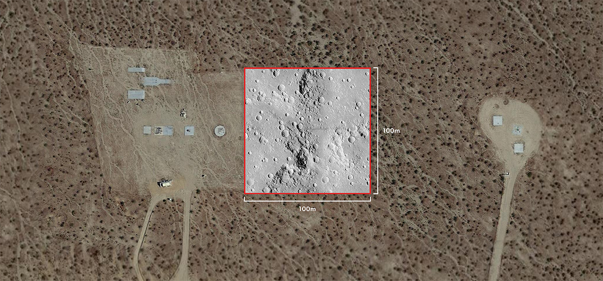 ASTROBOTIC BUILDING A 3D LUNAR SURFACE FOR TESTING & RESEARCH