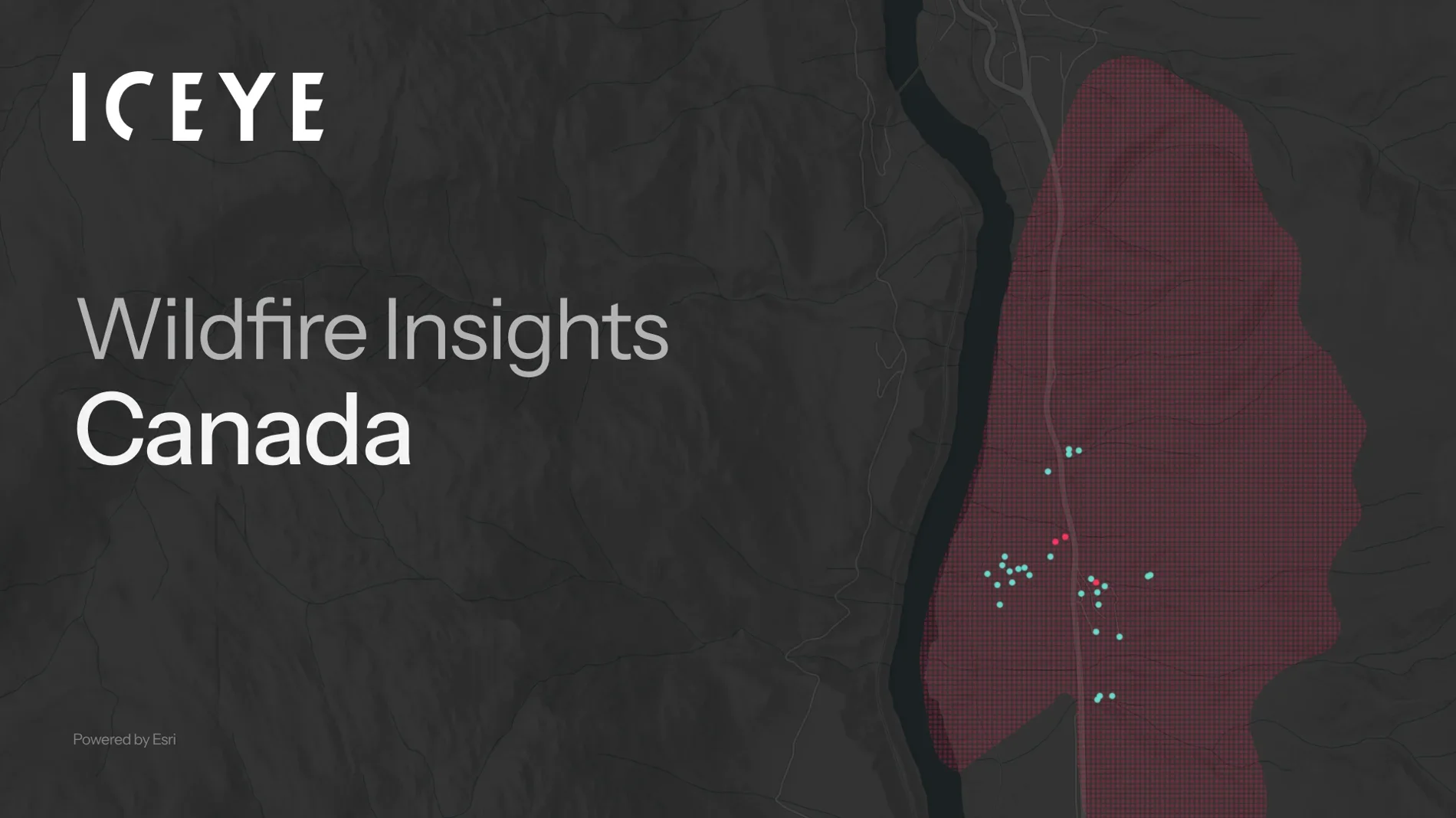 ICEYE extends wildfire intelligence coverage to Canada