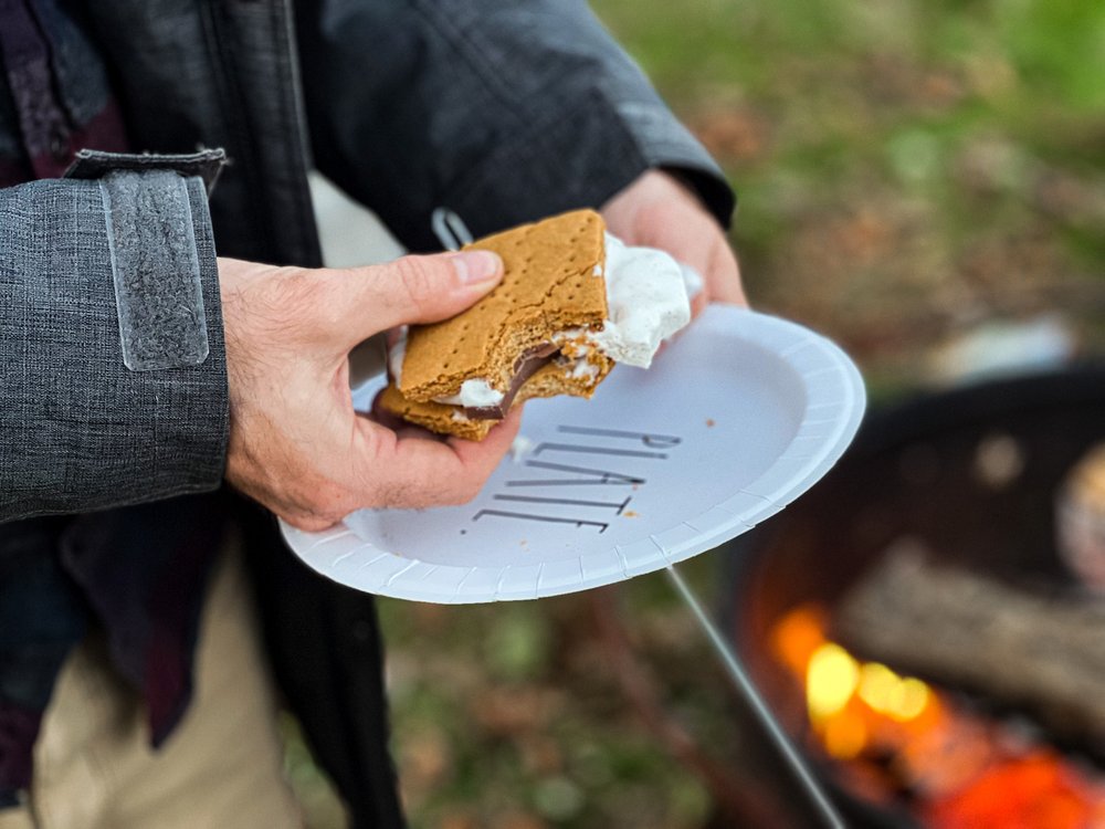 Dave's s'more perfection.