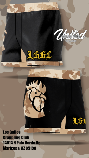 Pre Sale: Camo Gallo- Youth Shorts
