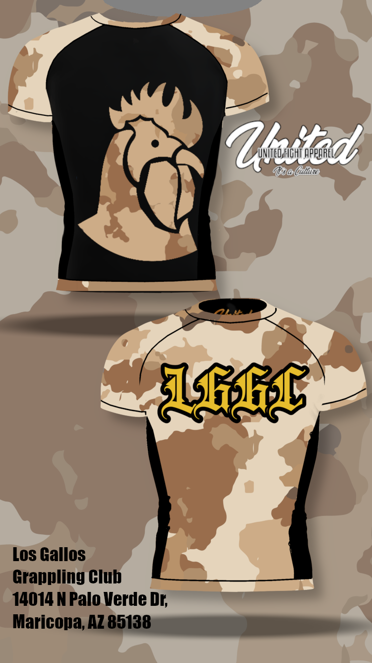 Pre Sale: Camo Gallo-Youth Short Sleeve Rashguard