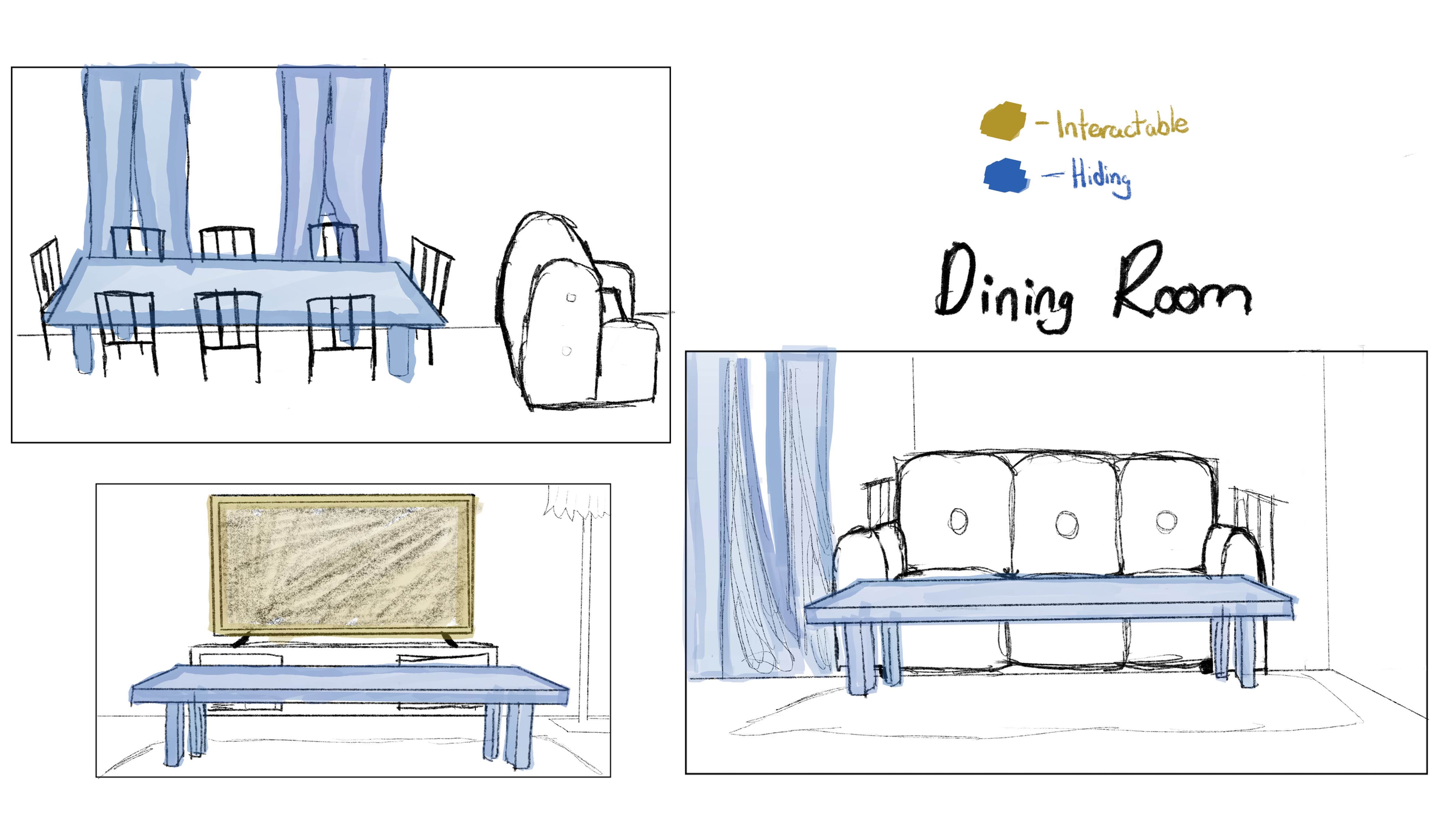 Initial sketches 1