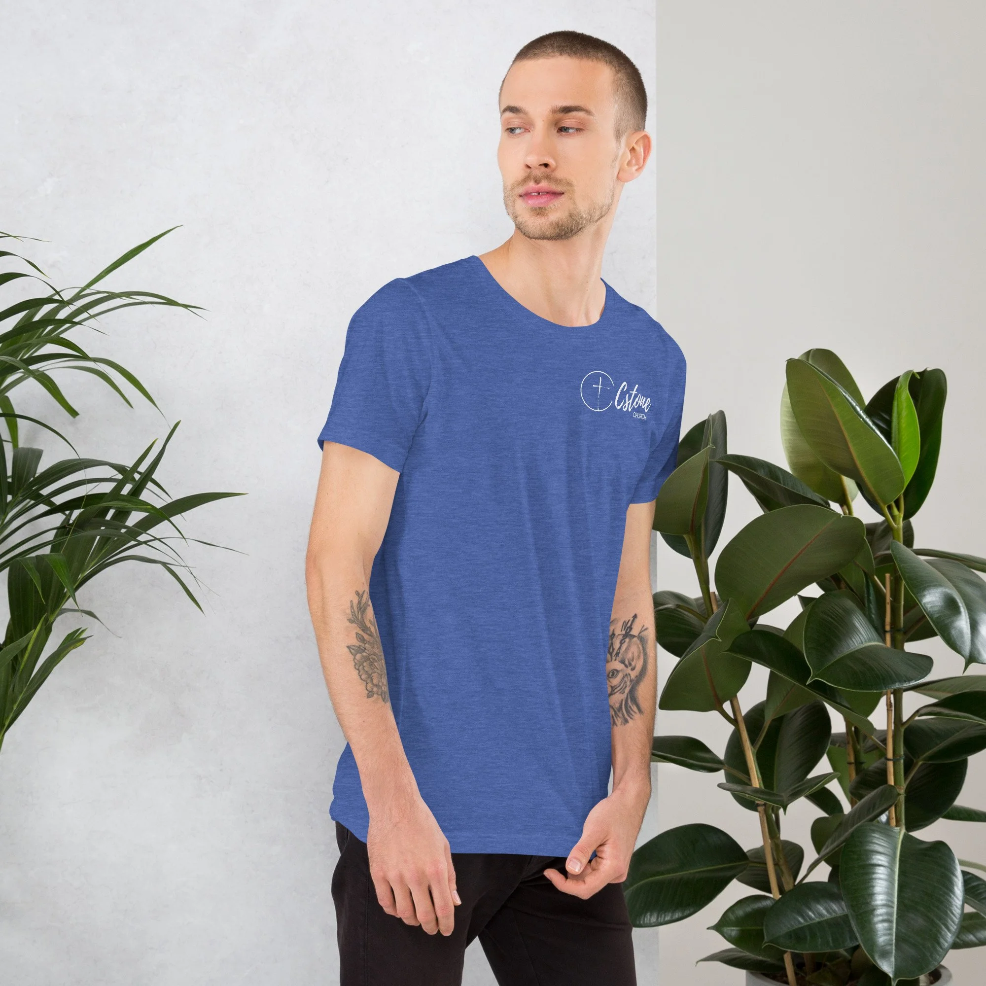 unisex-staple-t-shirt-heather-true-royal-right-6778c3a13e287.jpg