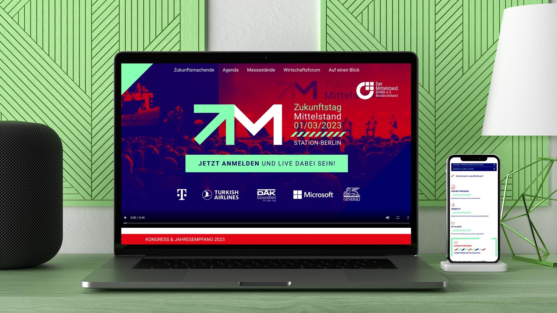 Zukunftstag Mittelstand Landingpage