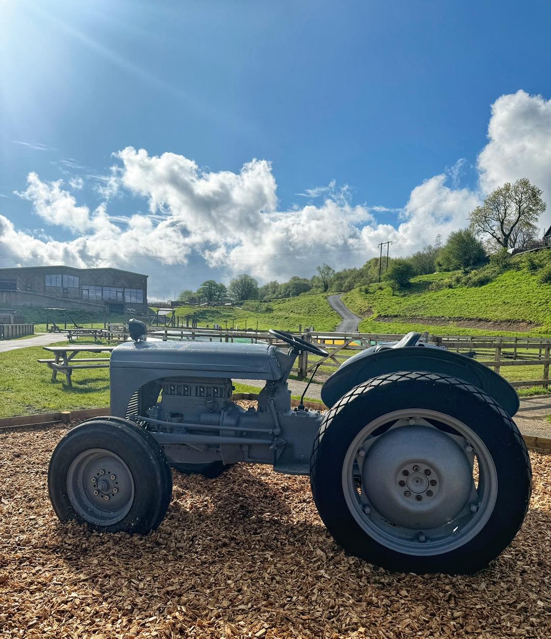 B E E P  B E E P 🚜
Colliers Adventure Farms new addition 
Take a picture in our new tractor and tag us in 📸