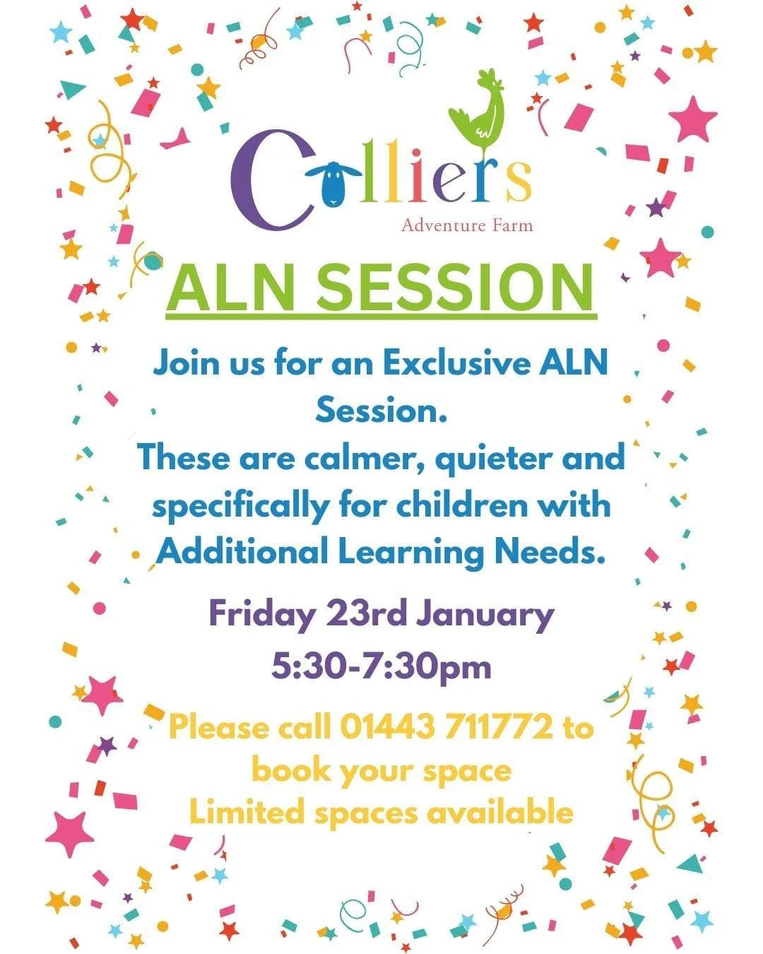 ALN Session Friday 23rd January