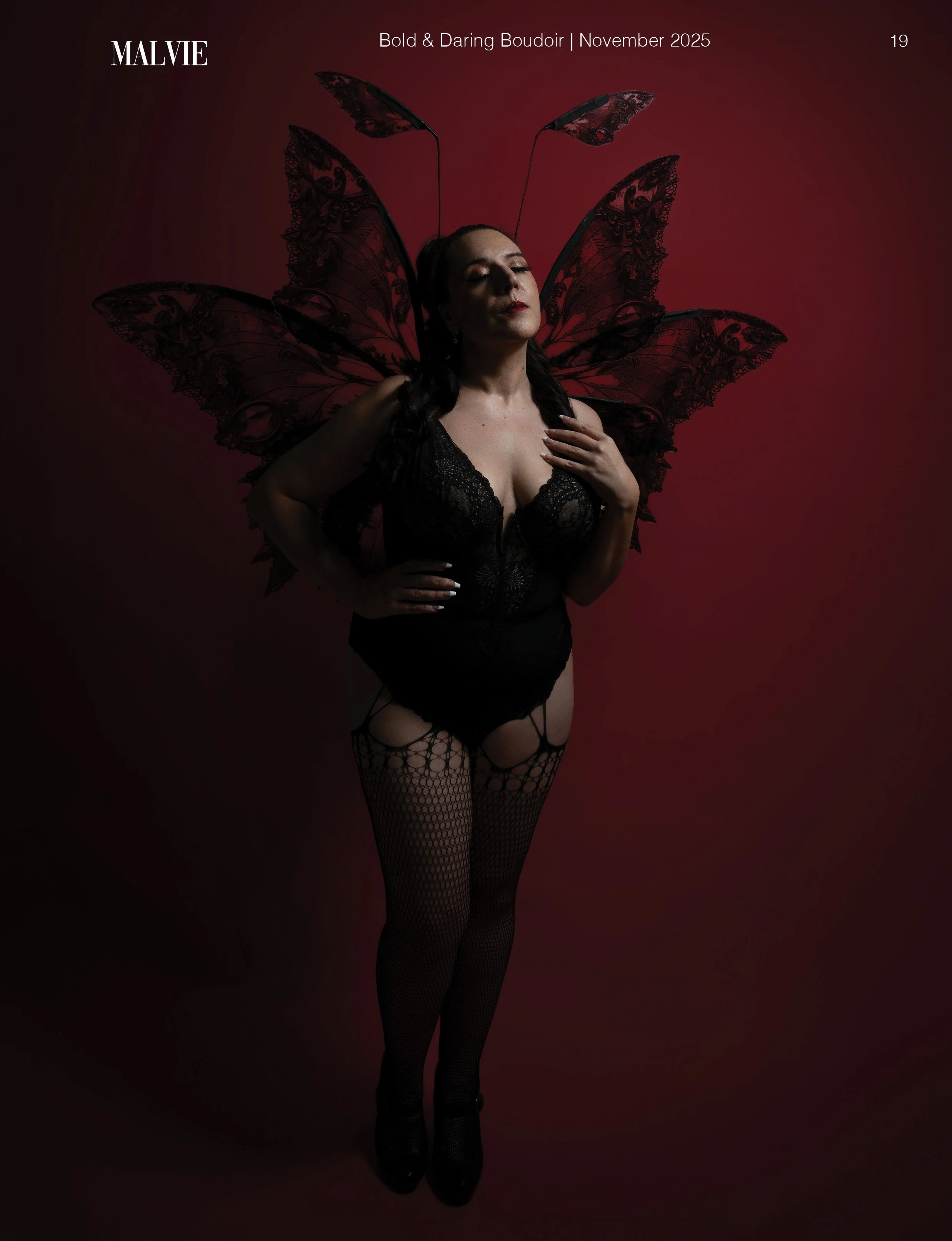 Malvie Magazine publication November 2025 - Bold Boudoir Vol. 39