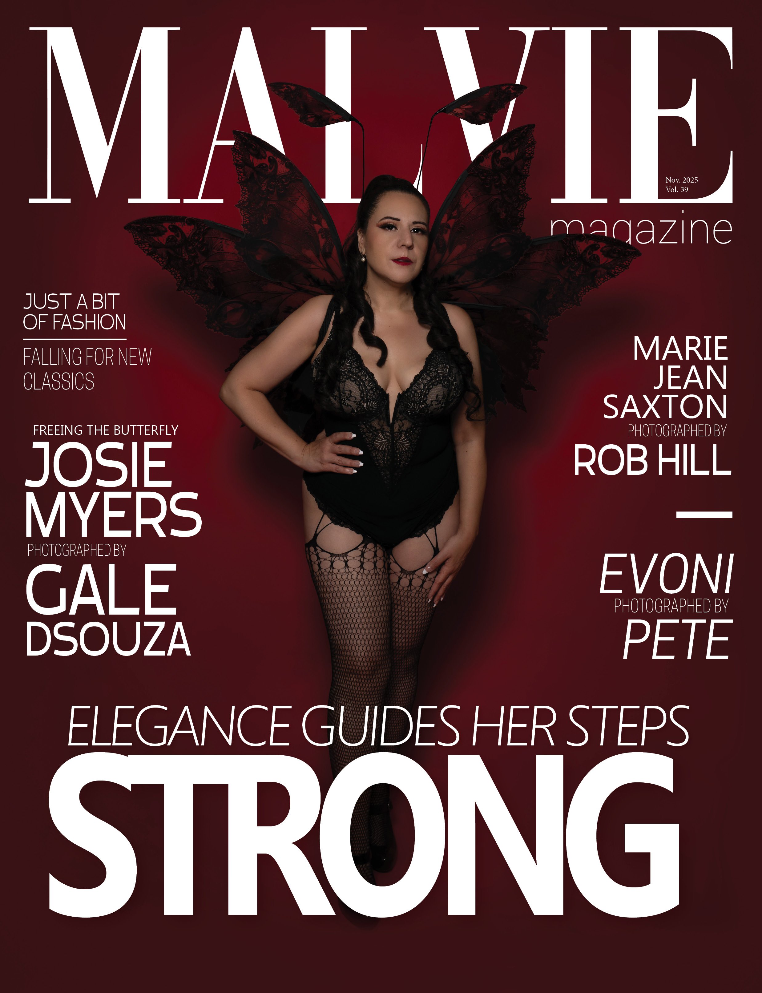 Malvie Magazine publication November 2025 - Bold Boudoir Vol. 39
