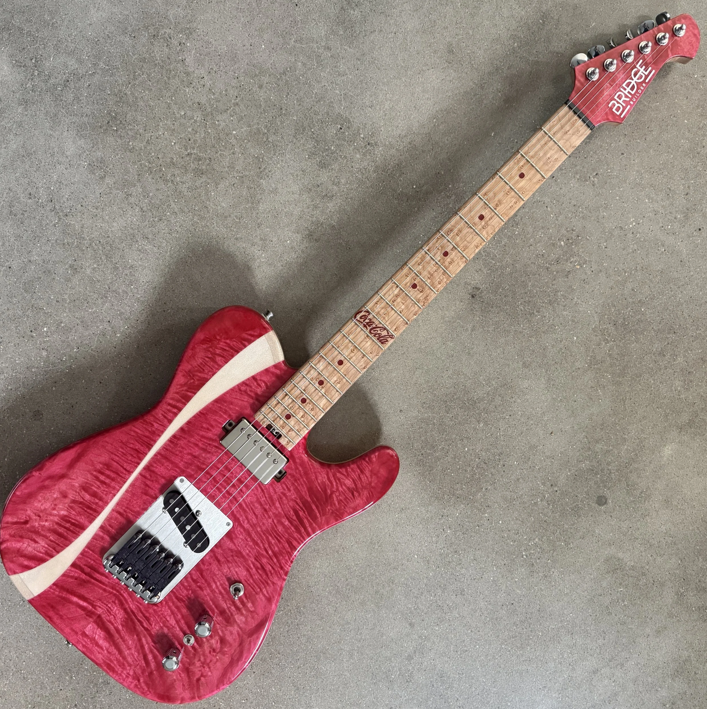 Coca Cola quilted maple TFX