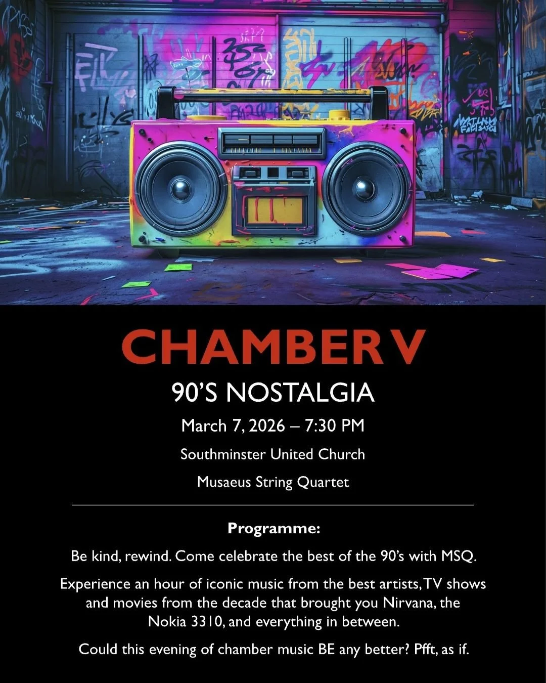 CHAMBER V: 90's NOSTALGIA