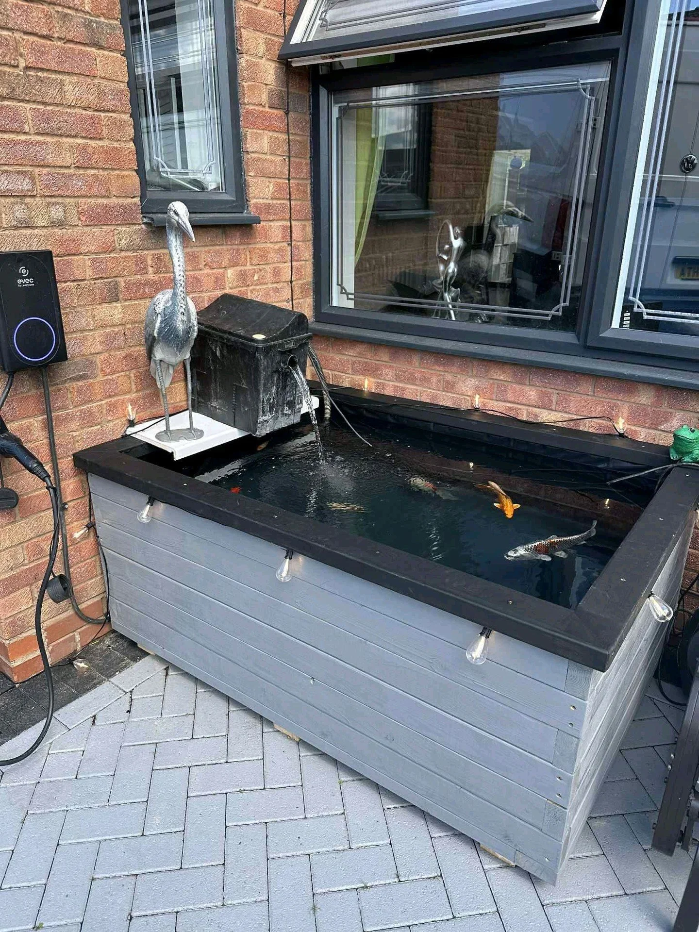 We built this lined pond planter for a customer in Nuneaton last summer. 

As with all of our timber products, this pond planter was made in our workshop in Nuneaton, hand built using treated timber and fitted with fleece and a rubber liner. 

We mak
