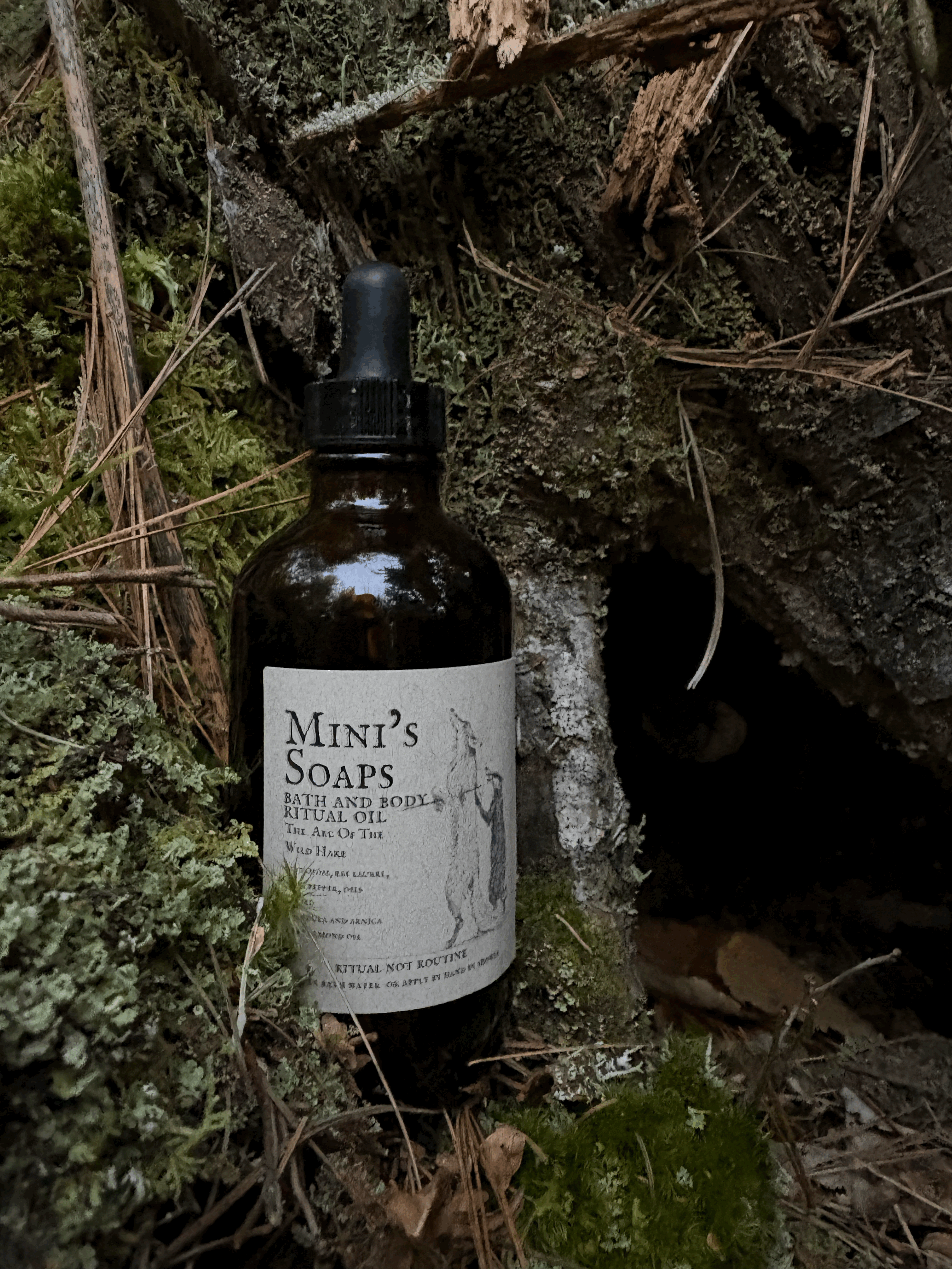 Ritual Bath and Body oil The Arc Of The Wild Hare