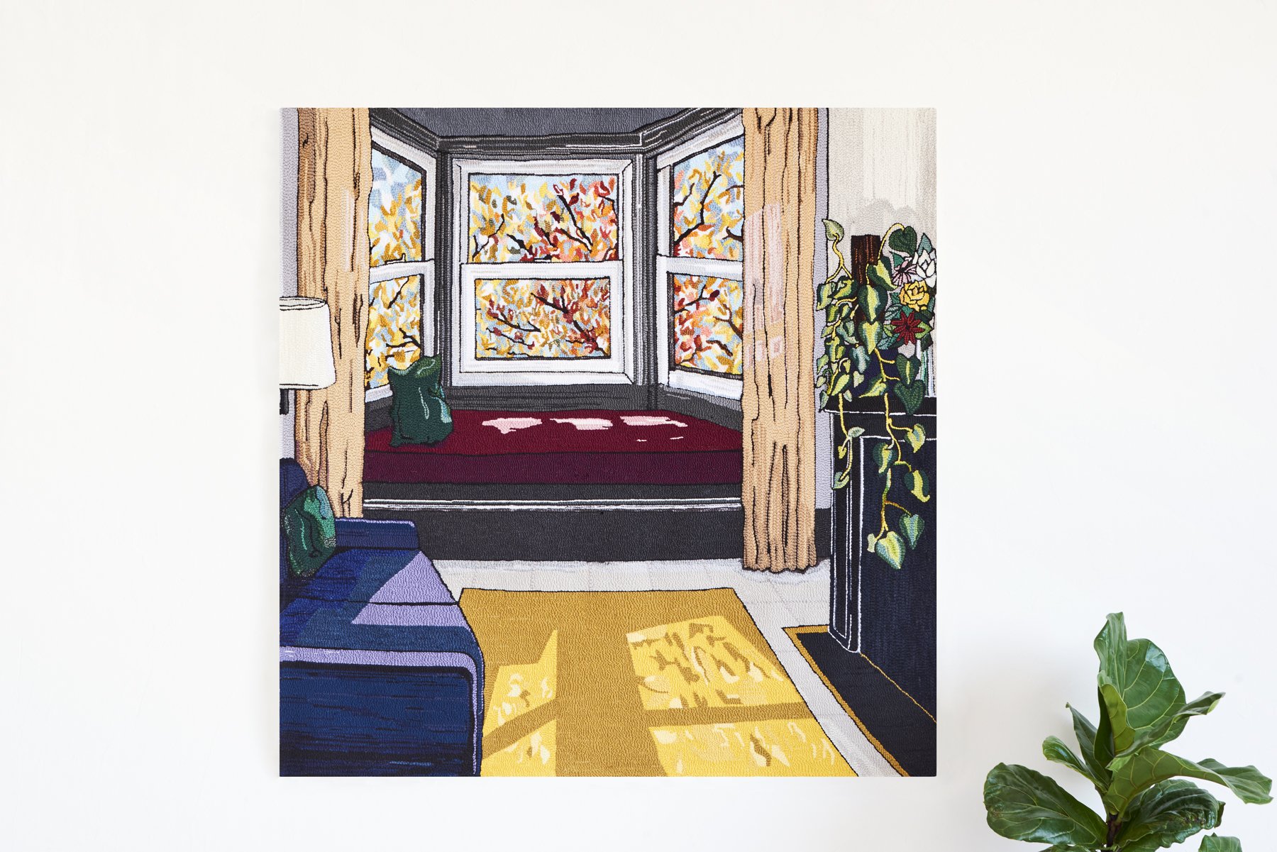 "Above the Dizzy" - tapestry