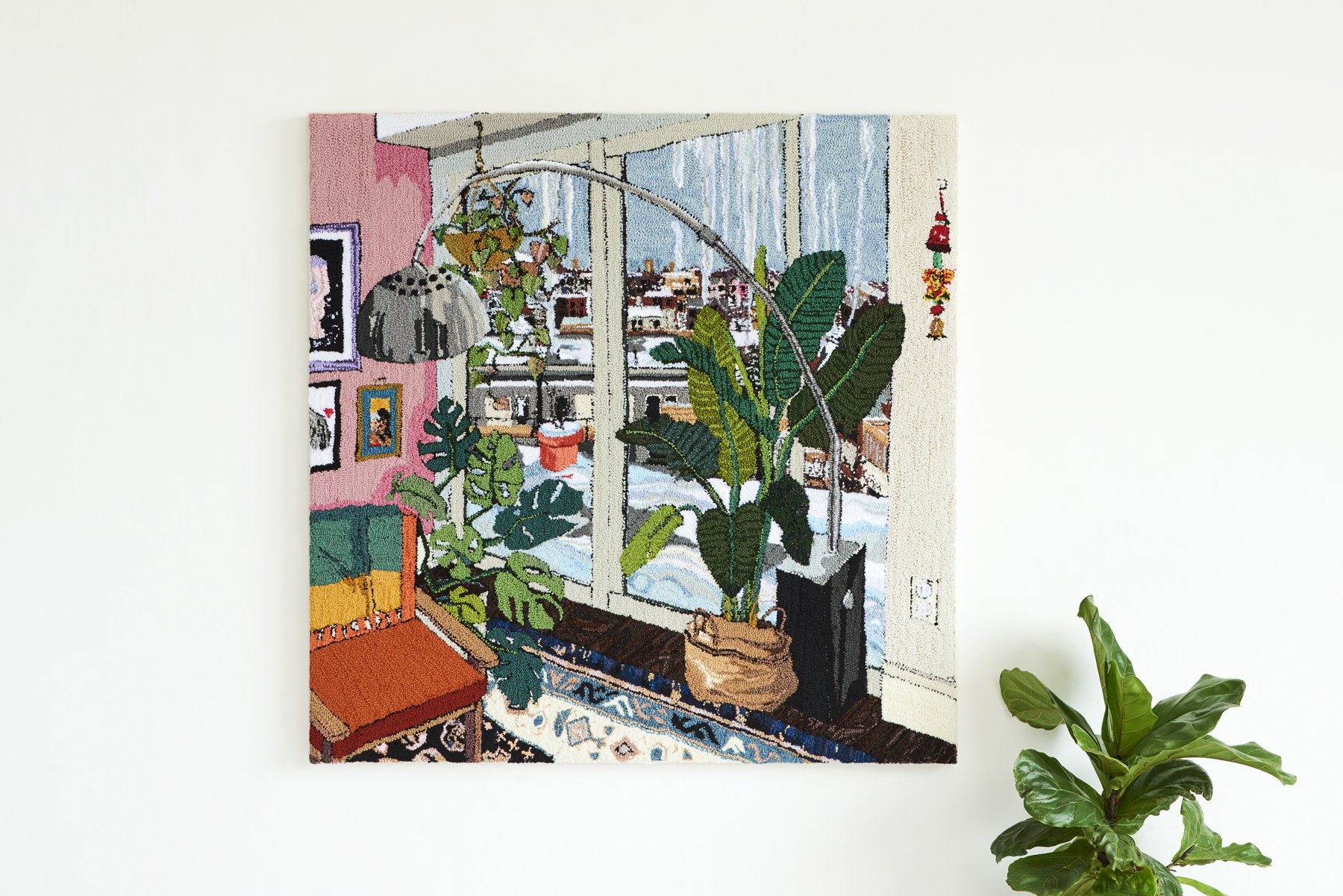 "The longest winter" - stretched tapestry