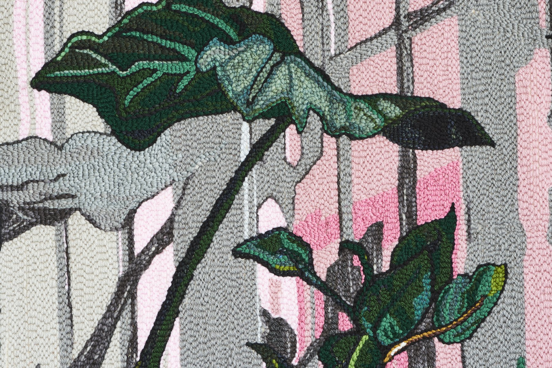 "Fading light" - wall hanging