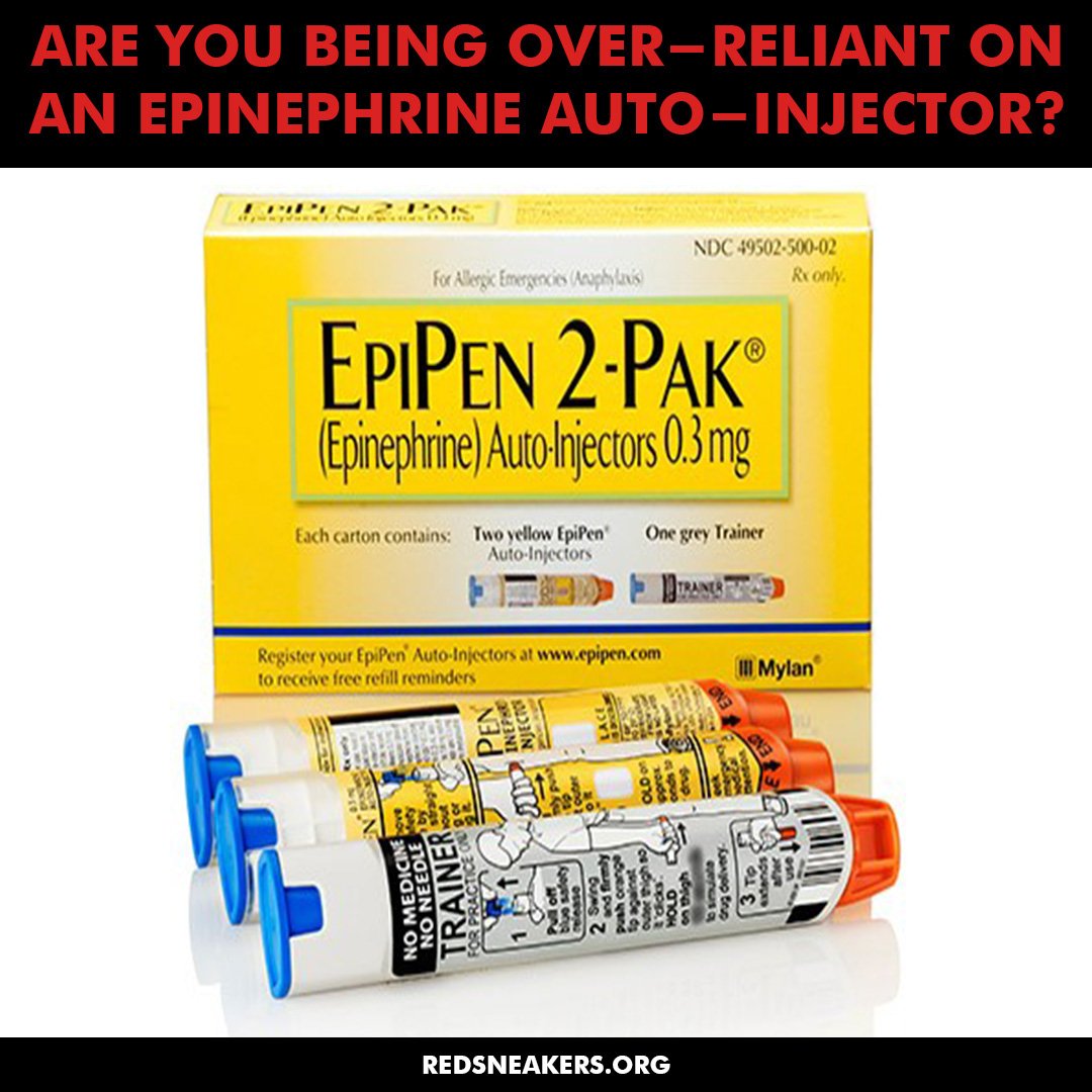 Epinephrine is the first line of defense against anaphylaxis. No other medication can help with anaphylaxis other than epinephrine.

But despite knowing this, it&rsquo;s important that you don&rsquo;t become so reliant on your auto-injector that you 