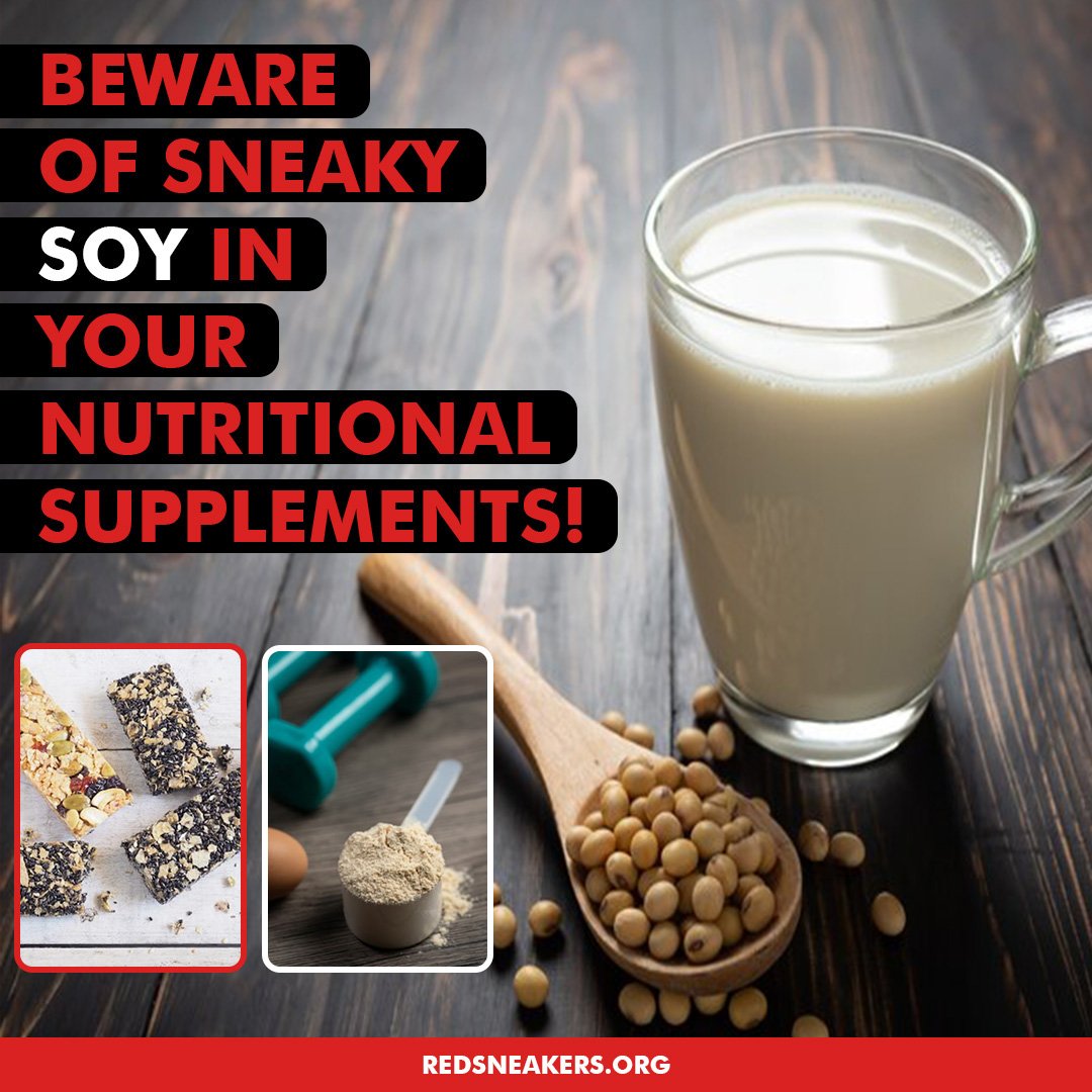 Many nutritional supplements contain soy-derived ingredients because soy is a common source of protein and other nutrients.

Here are some types of supplements that may contain soy:

PROTEIN POWDERS:
Soy protein powder is commonly found in protein su