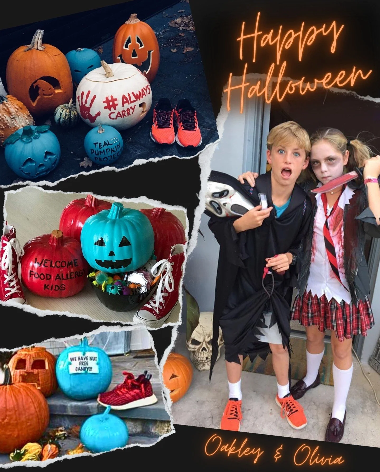 HAPPY HALLOWEEN! 👻 Oakley even wore his red sneakers with his costumes 🎃 What are you (or your child) dressing up as this year?

#tealpumpkinproject #allergyfriendlyhalloween #allergyfriendlyhalloweencandy #redsneakersforoakley #allergyfriendly #fo