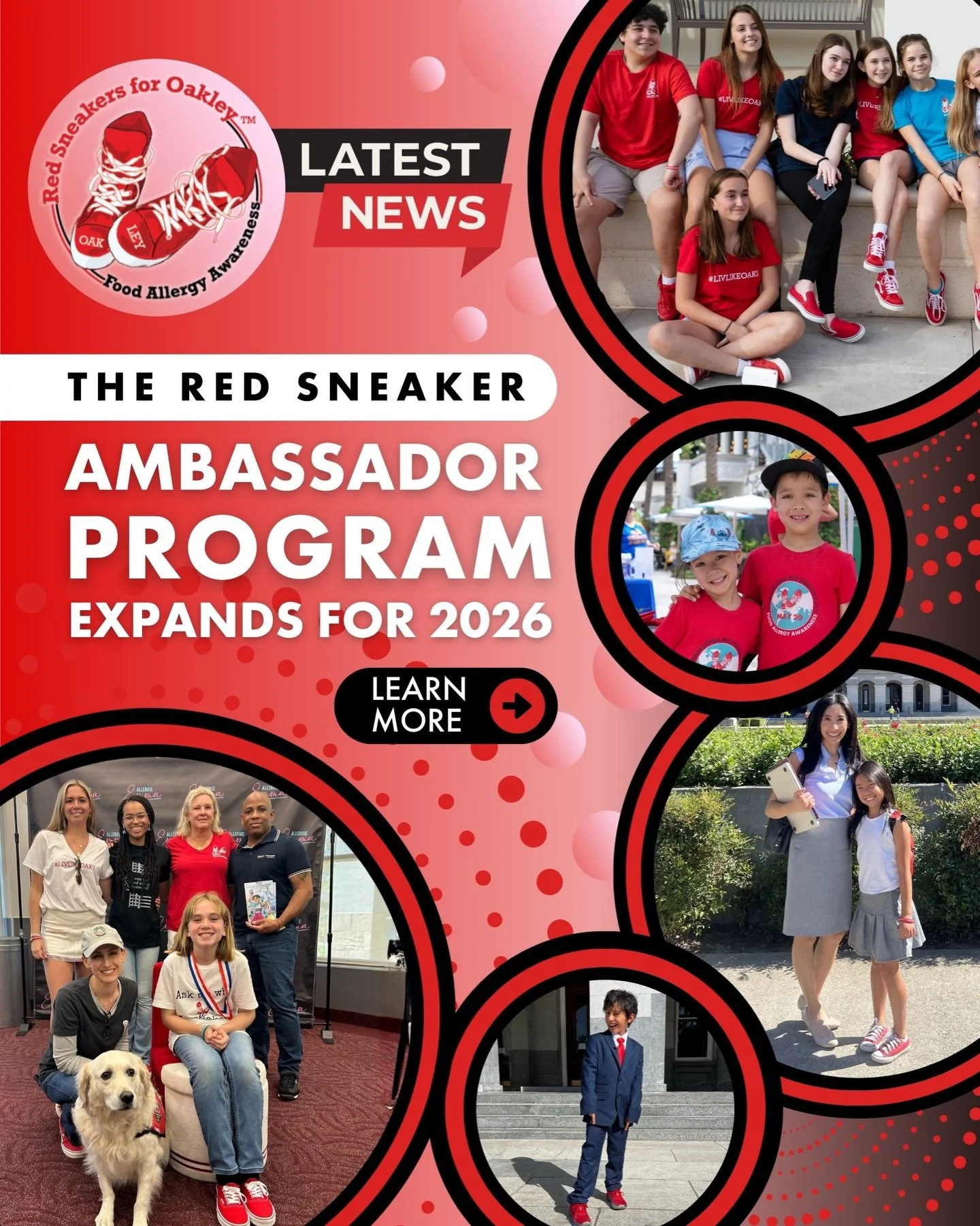We&rsquo;re excited to announce a major update to the Red Sneaker Ambassador Program for 2026! 
 
Learn more at redsneakers.com/ambassador-program