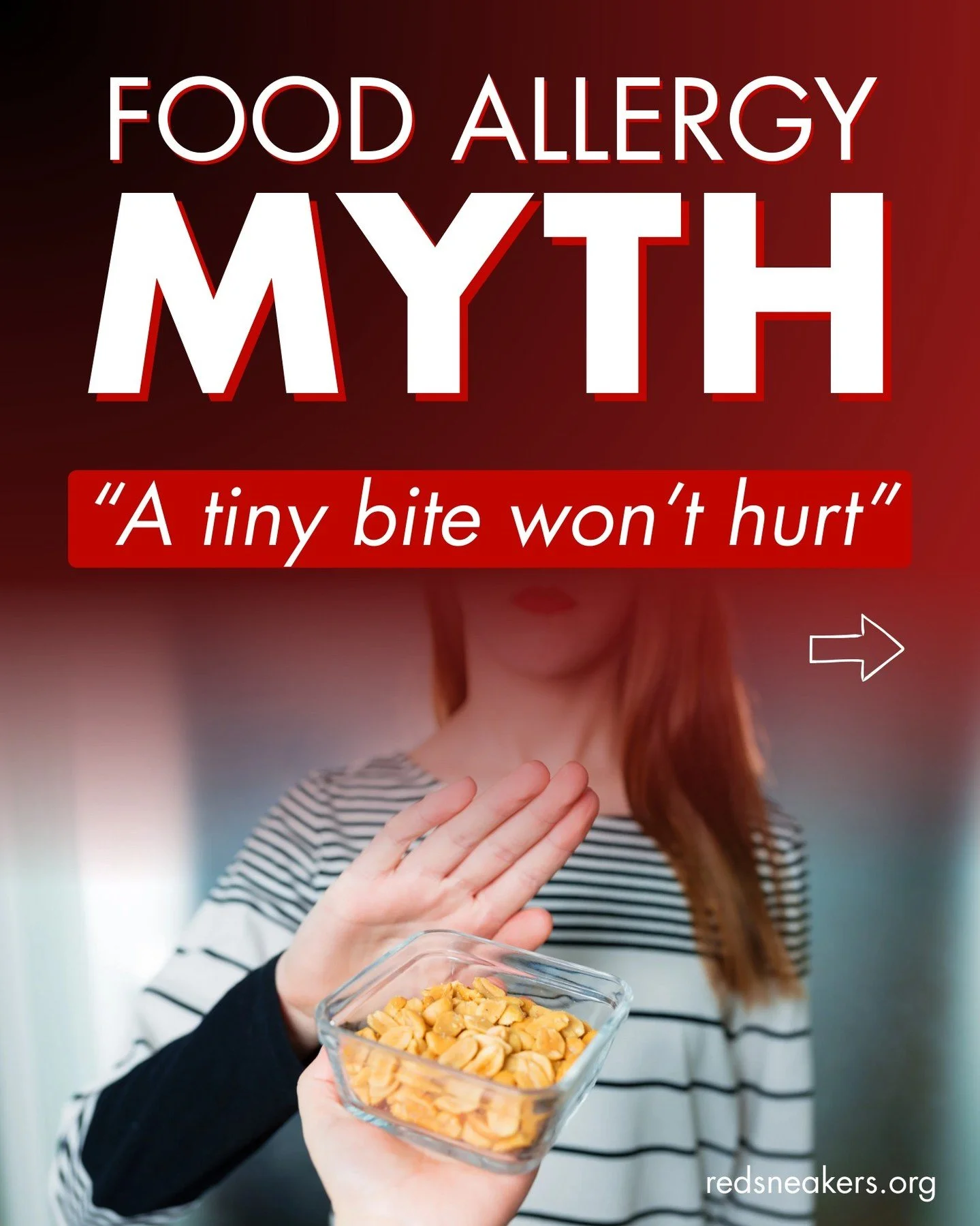 Reality: For many people, even trace amounts of an allergen can cause a life-threatening reaction. This includes cross-contact 👉 shared utensils, prep surfaces, or fryer oil can be just as dangerous as eating the food.

Food allergy safety starts wi