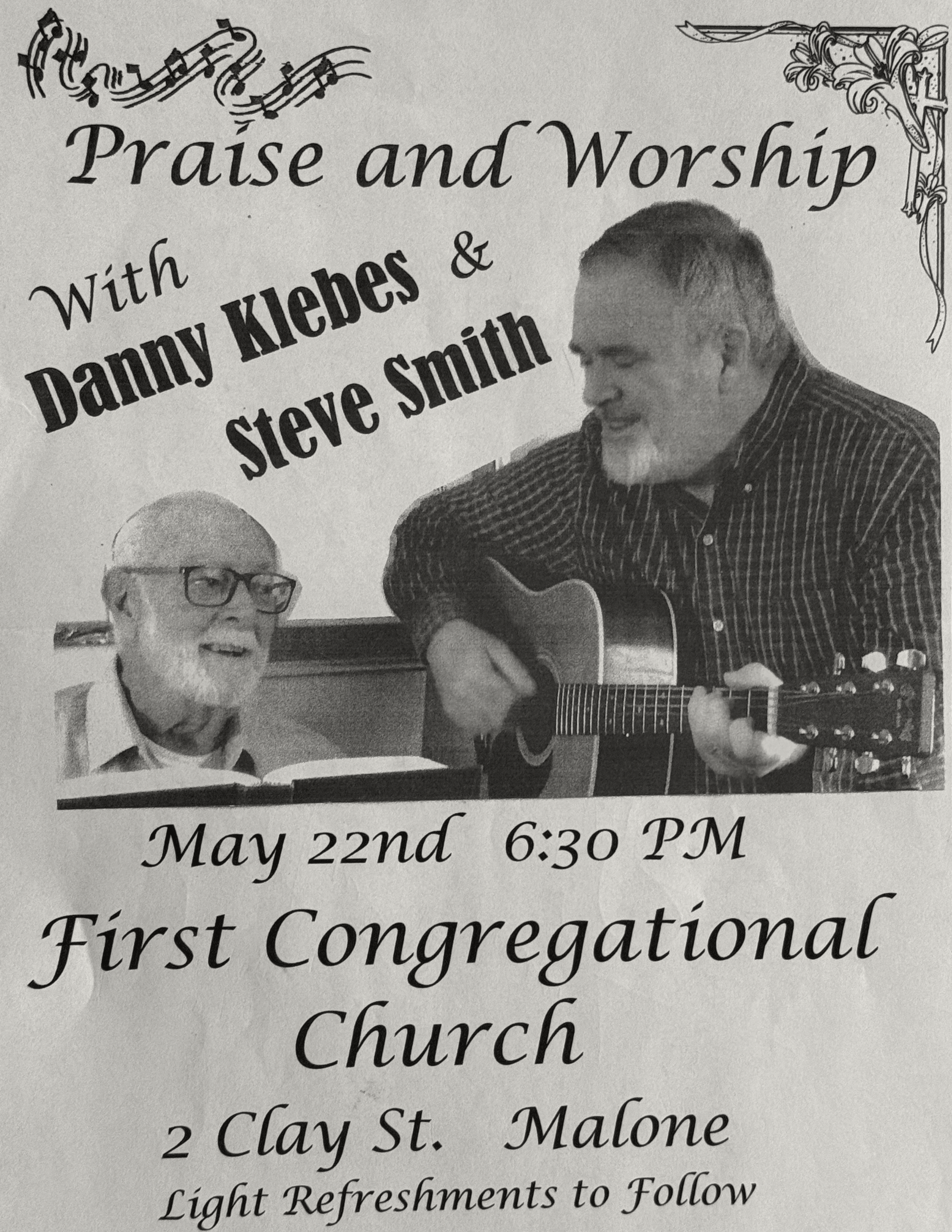 Praise & Worship with Danny Klebes + Steve Smith
