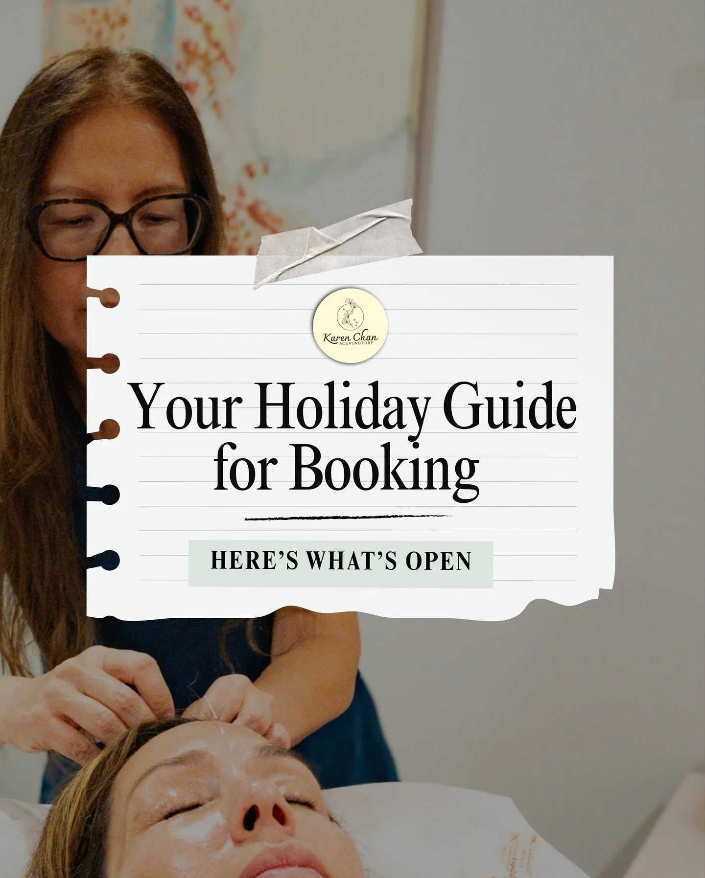 Planning your holiday gatherings and need a quick refresh on what&rsquo;s open? 🗓️🌿
 These calendars make it easy to see all available appointments for the rest of November and December! Official times can be found on our online booking linked on o
