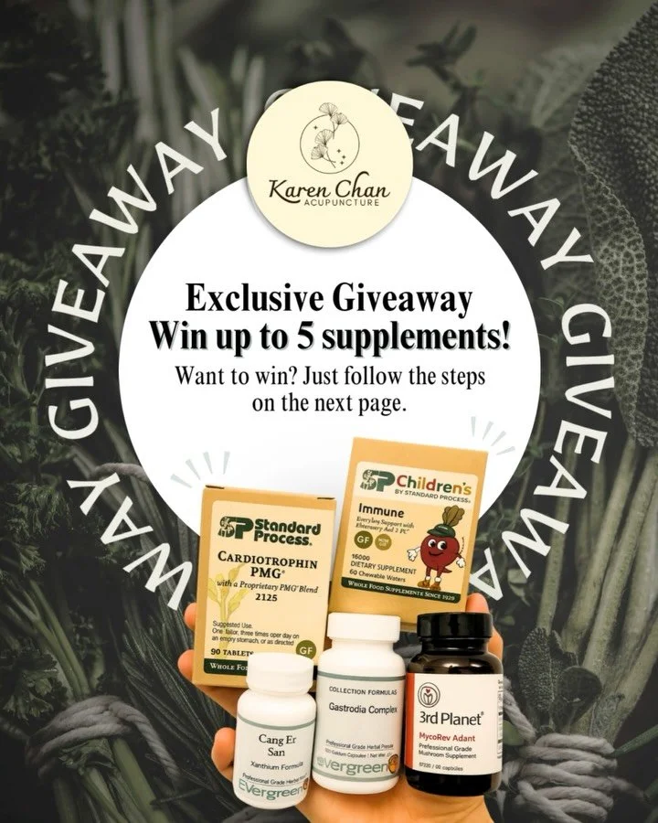 As we head into the season of giving, we wanted to share something special from our shelves to yours. 💛

Enter to WIN our exclusive supplement giveaway, a natural way to support your health and energy as the colder months approach.

Follow the rules