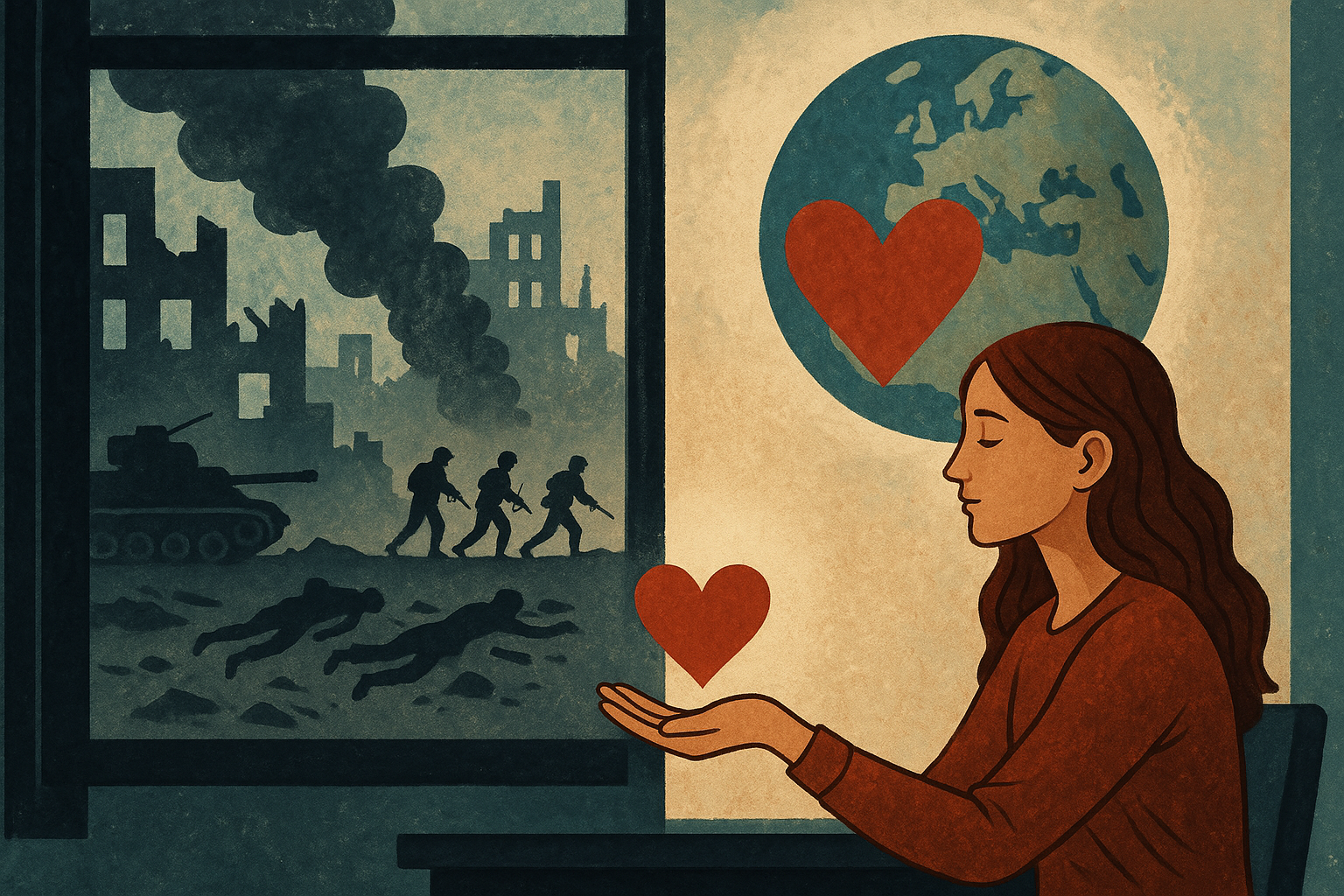 L'impotenza di fronte al dolore del mondo: quando l'amore diventa la nostra risposta