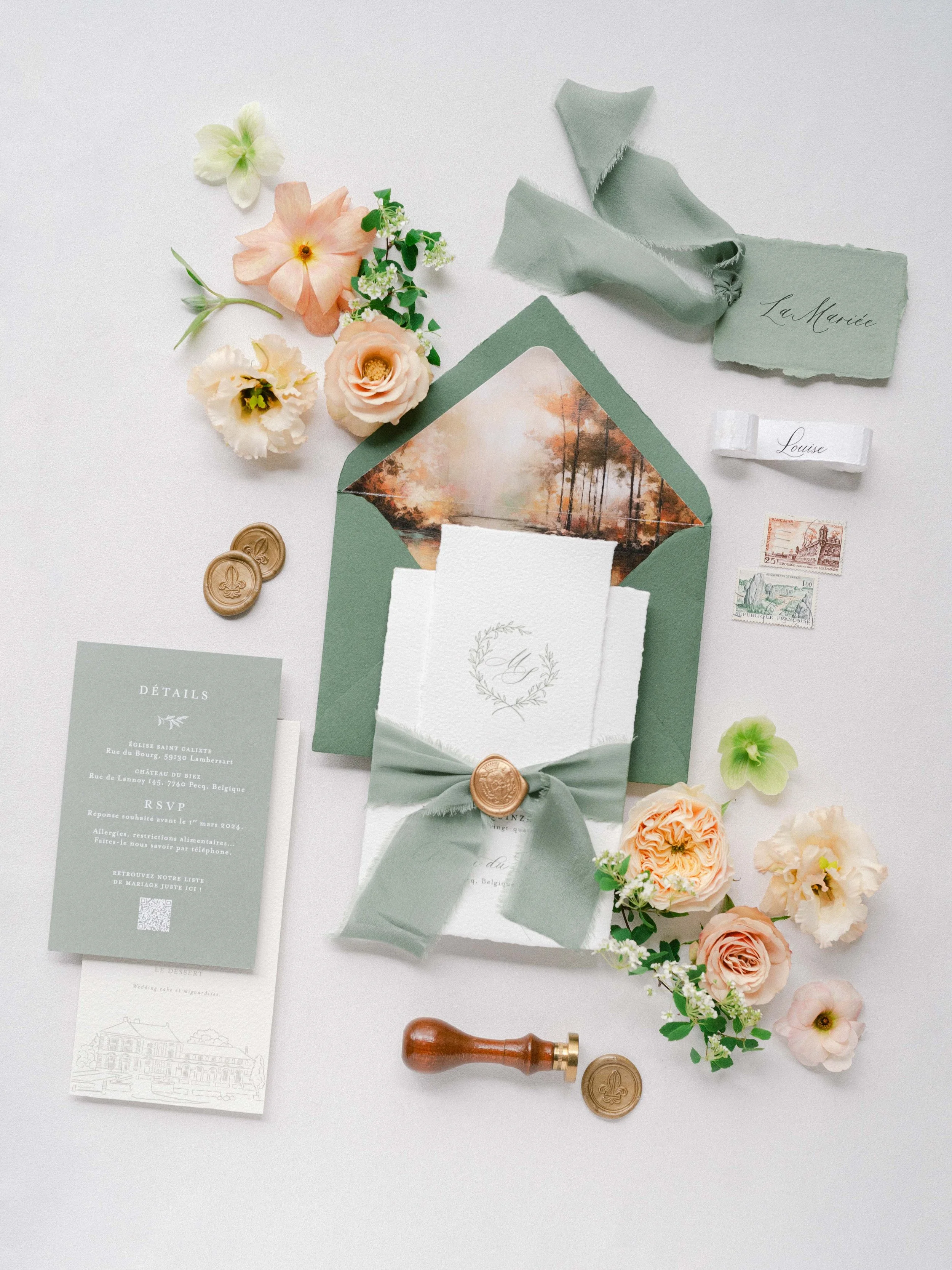 formation flatlay - studio design paris