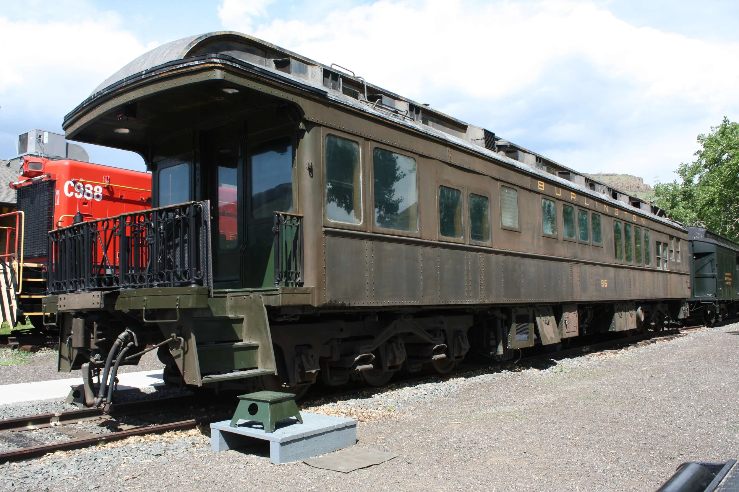 Burlington Business Car No. 96 — Intermountain Chapter of the NRHS