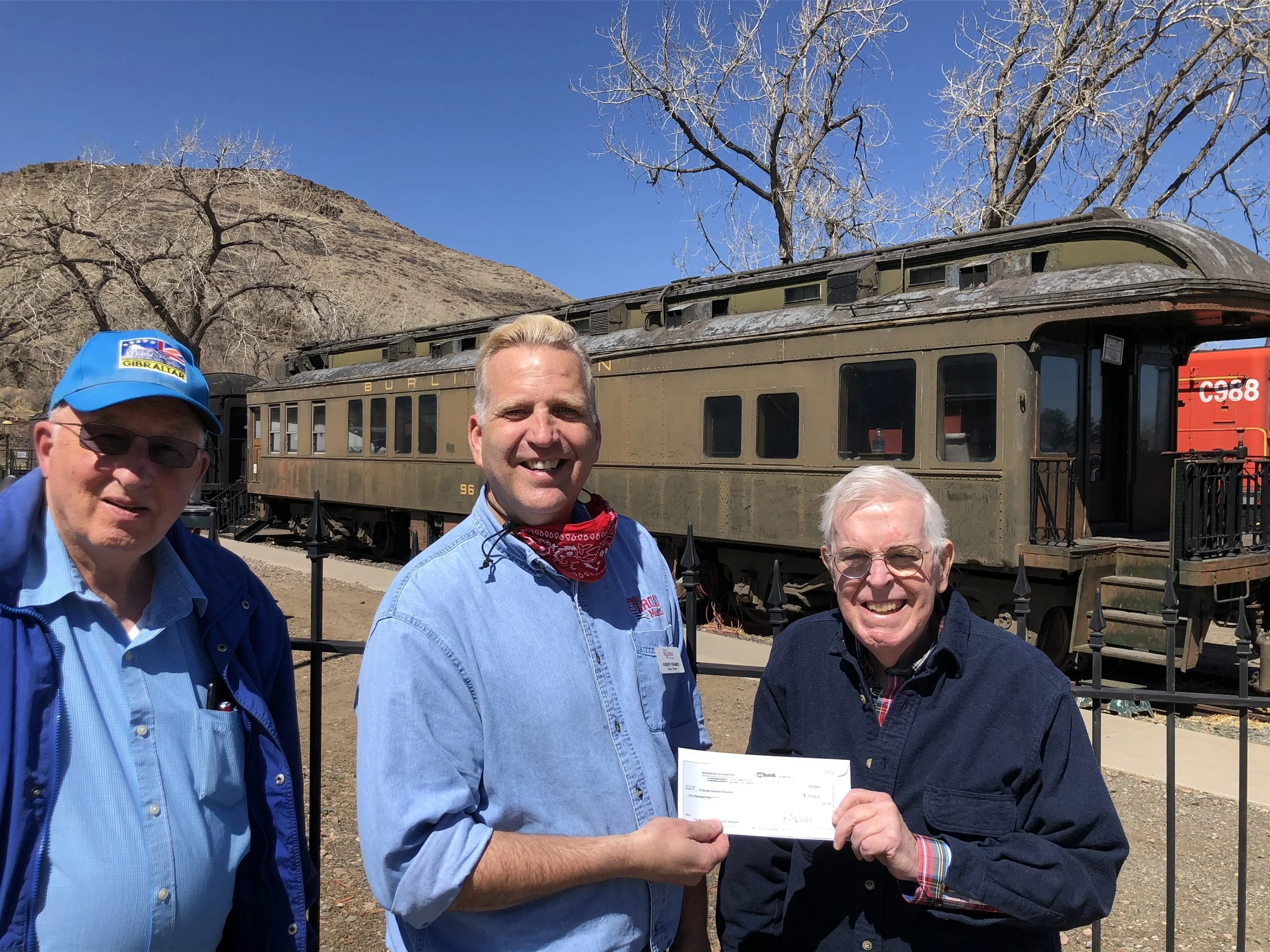 Presentation of PRO award to Colorado Railroad Museum for ...