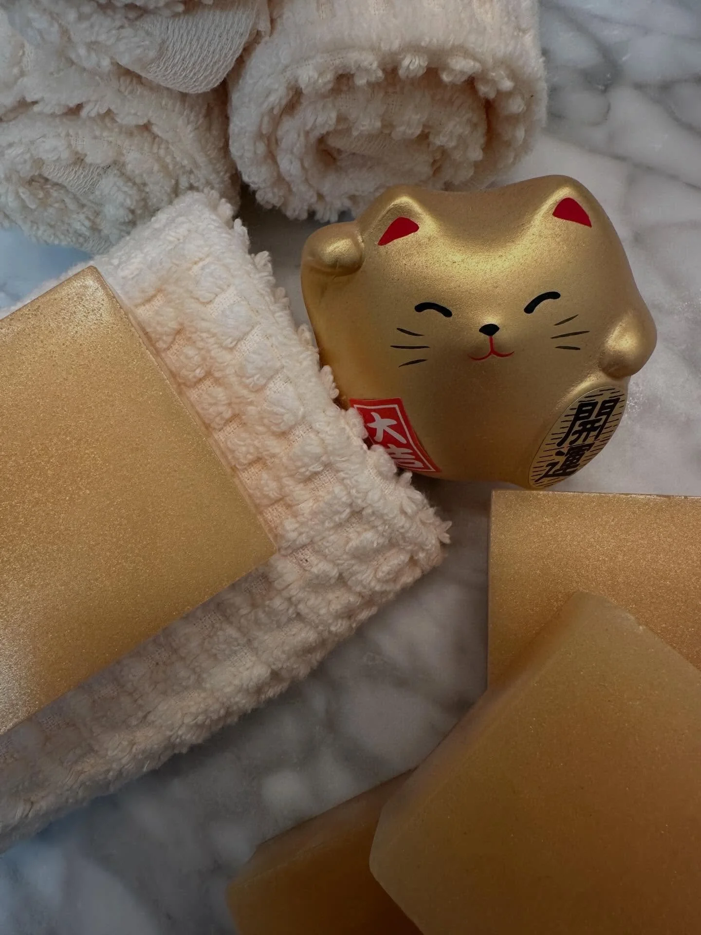 🌼🐝🌼 NEW 🌼🐝🌼 Nag Champa Aloe Vera Glycerin Soap 🌼🐝🌼 Smells exactly like the popular incense 🌼🐝🌼 Made with skin hydrating organic aloe vera glycerin &amp; coconut oil 🌼🐝🌼This golden color is so beautiful only surpassed by the AMAZING sce