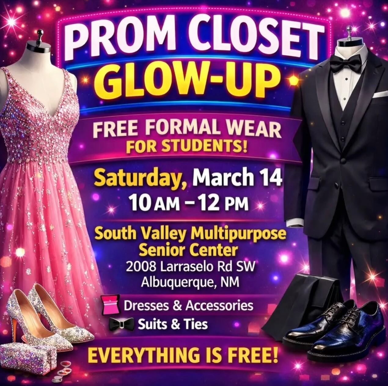 👗 🎀 🐝 🤵🏼&zwj;♂️ We are so excited to be part of @berncounty Formal Dress Pop Up 👗 🎀 🐝 🤵🏼&zwj;♂️ All items of clothing at this event tomorrow are FREE 👗 🎀 🐝 🤵🏼&zwj;♂️ This event helps kids and parents save money on formal wear 👗 🎀 🐝 