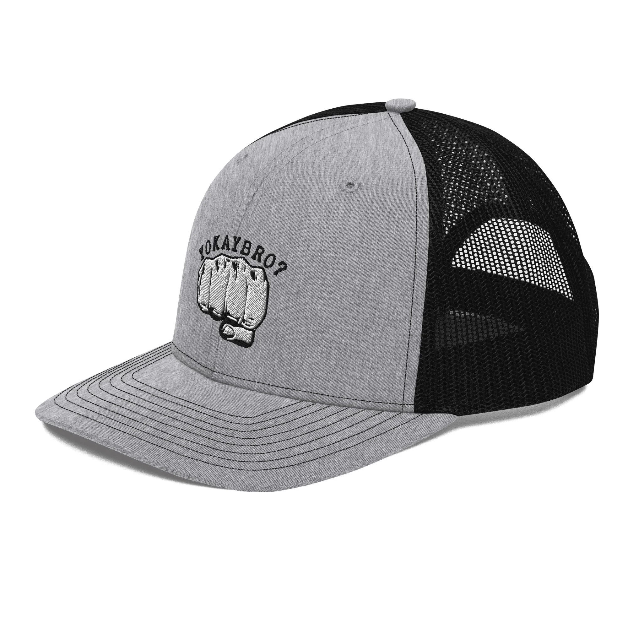 snapback-trucker-cap-heather-grey-black-left-front-63efd583e13ba.jpg