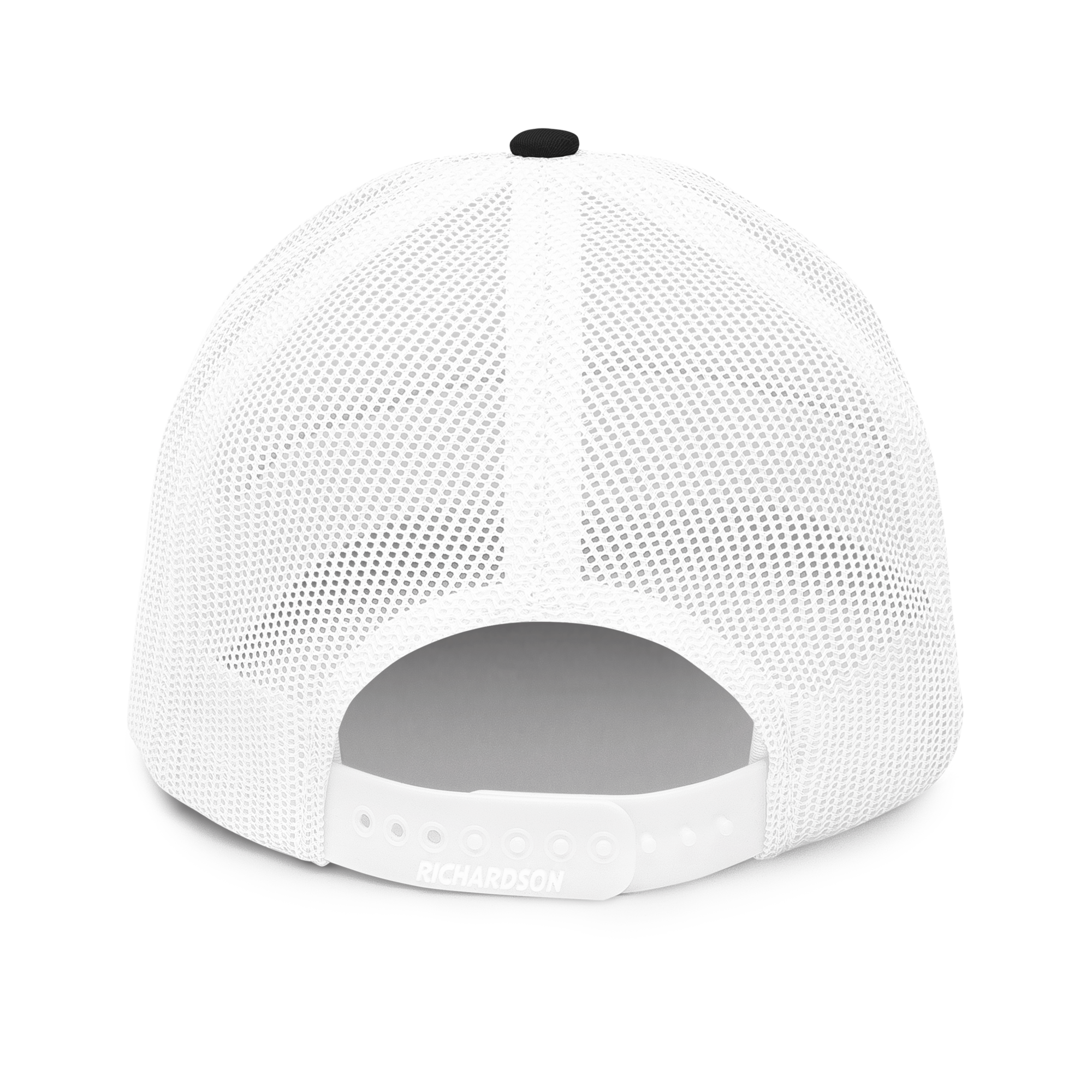 snapback-trucker-cap-black-white-back-63efd69da0d93.png