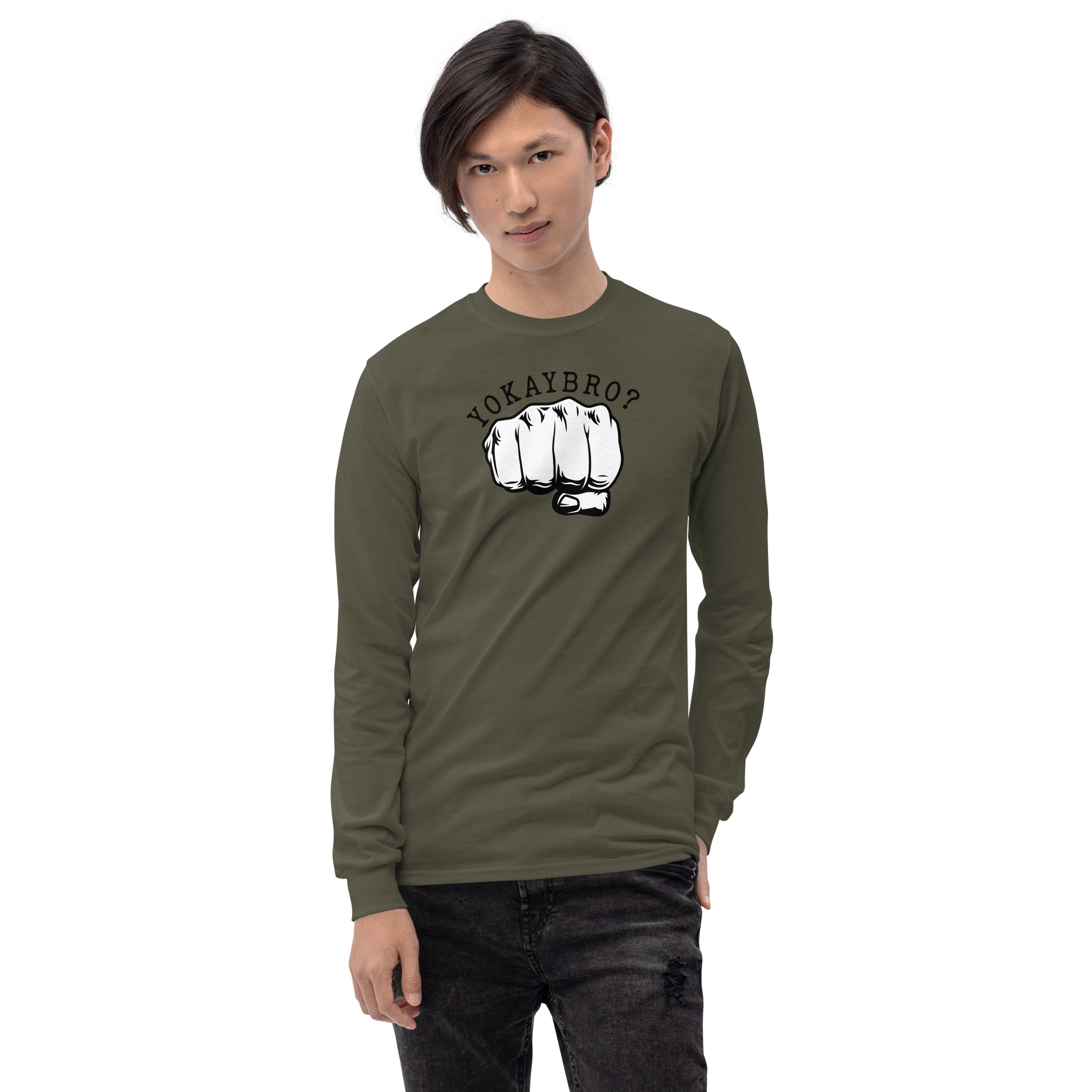 mens-long-sleeve-shirt-military-green-front-63efdfcb0e7b6.png
