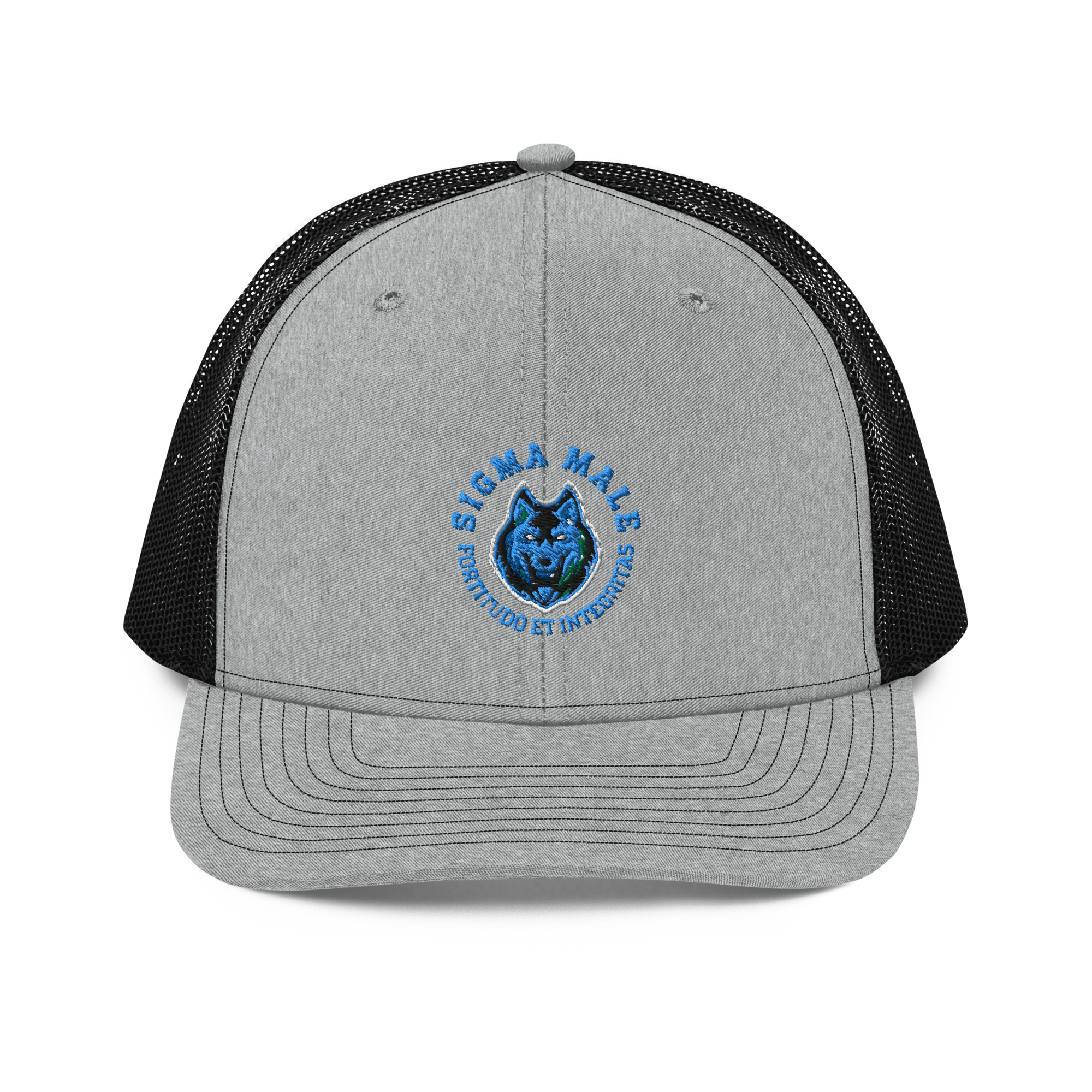 snapback-trucker-cap-heather-grey-black-front-64f7776a1a1c2.png