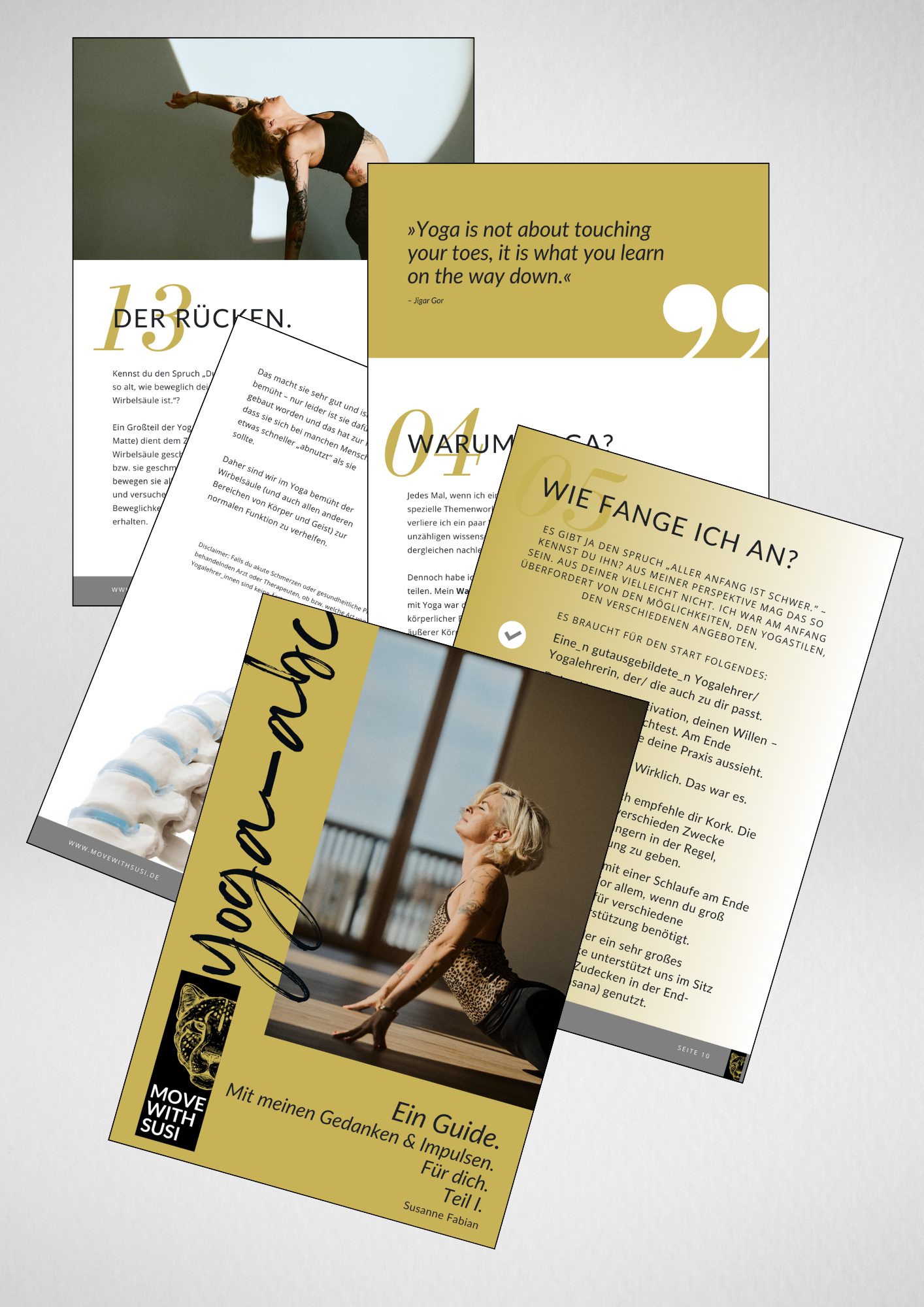 Yoga. Ein sanfter Einstieg.  Gedanken & Orientierung für deine erste Praxis.