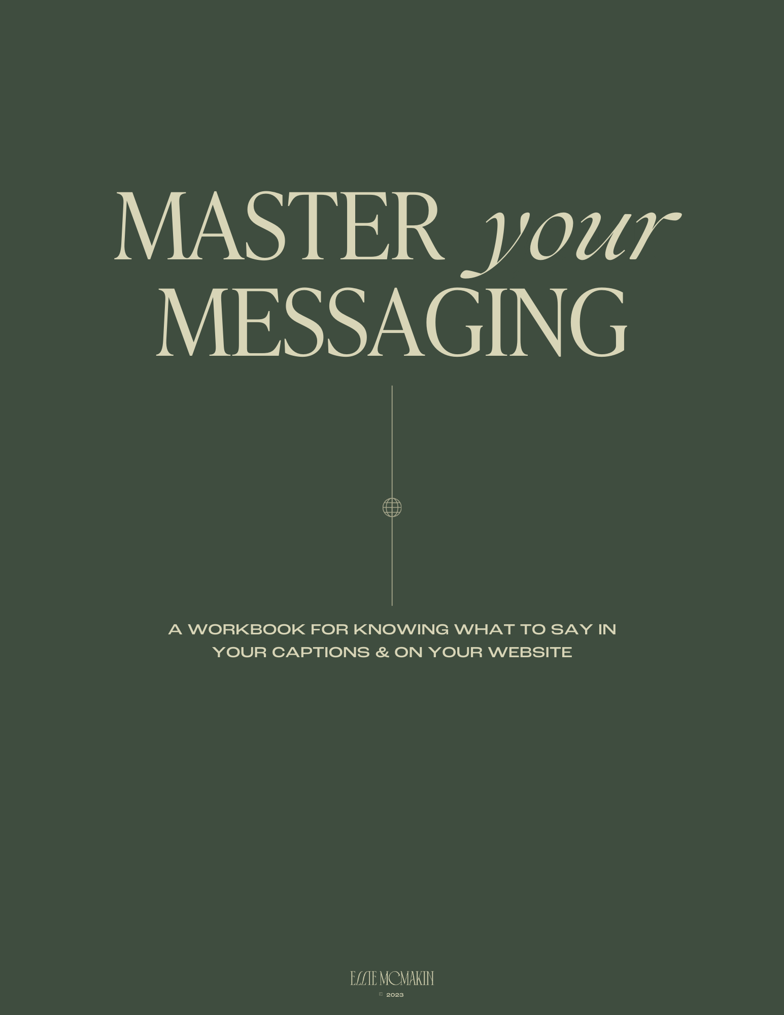 Master Your Messaging