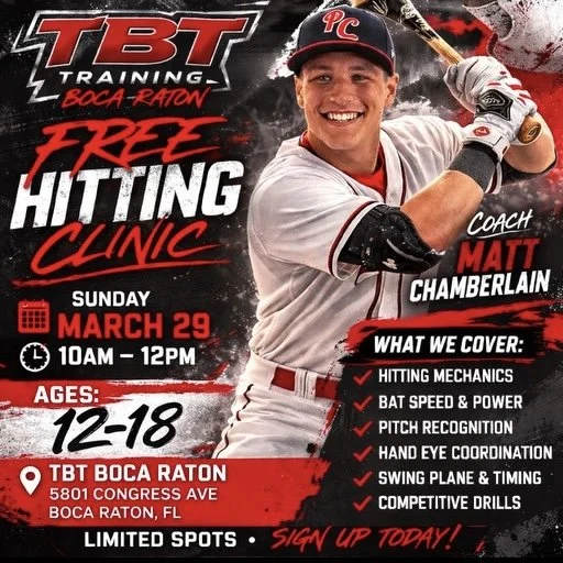 March 29 Free Hitting Clinic