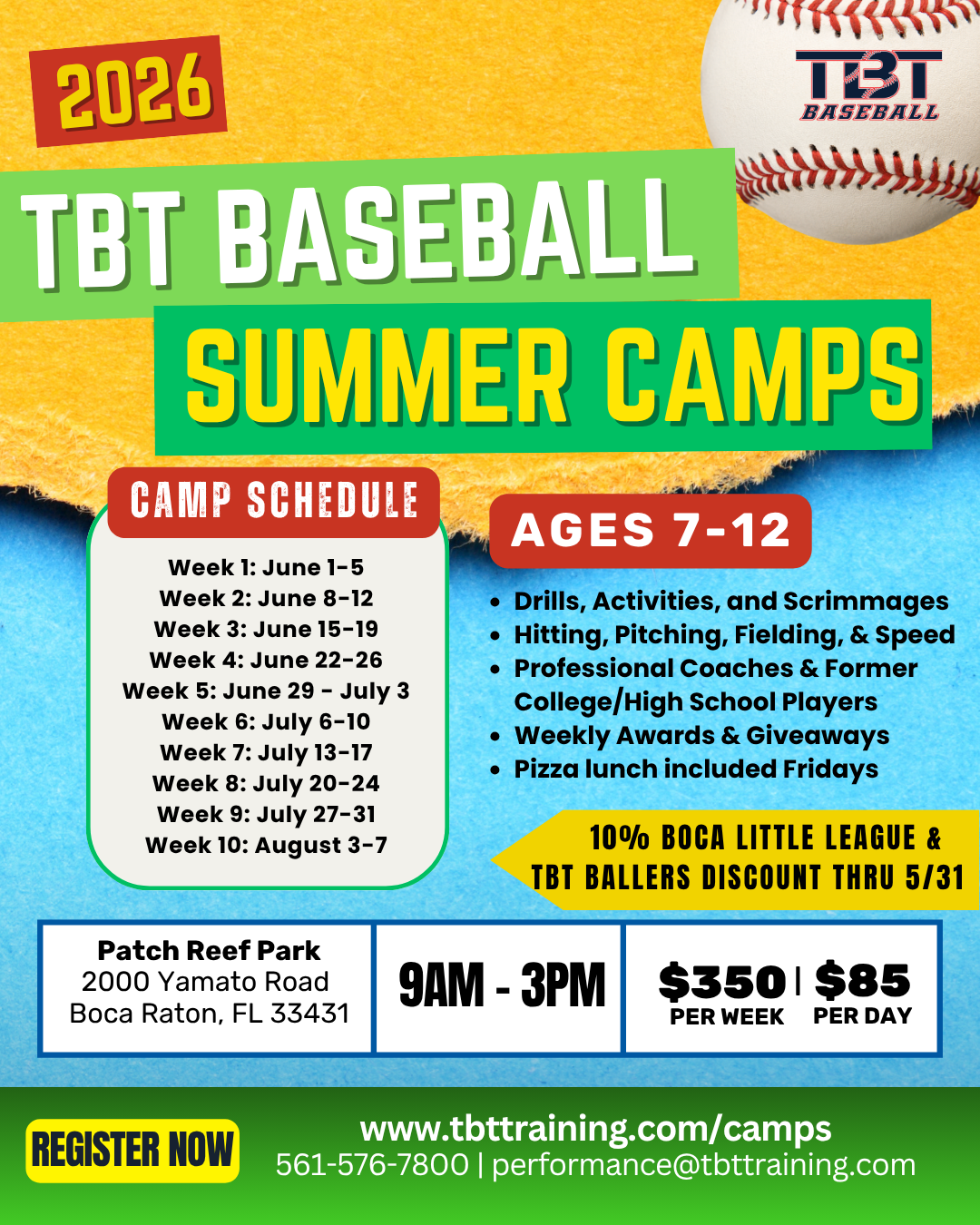 Summer Baseball Camps