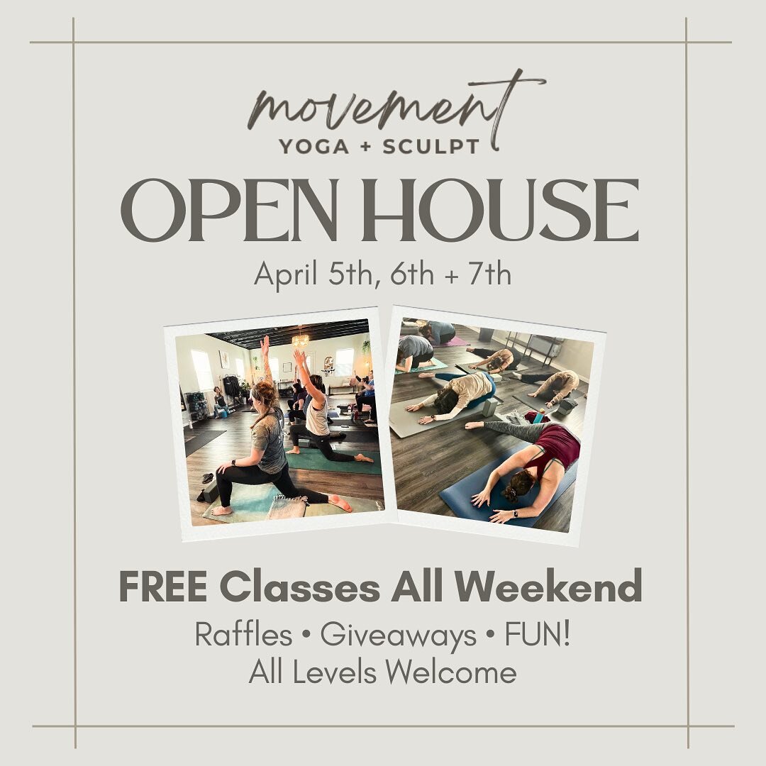 Ready to see what we&rsquo;re all about?! 🤩 This is your chance to grab your friends and come give us a try for FREE! Join us for raffles, giveaways, membership discounts and so much more at our Open House event. Space is limited so make sure to sig