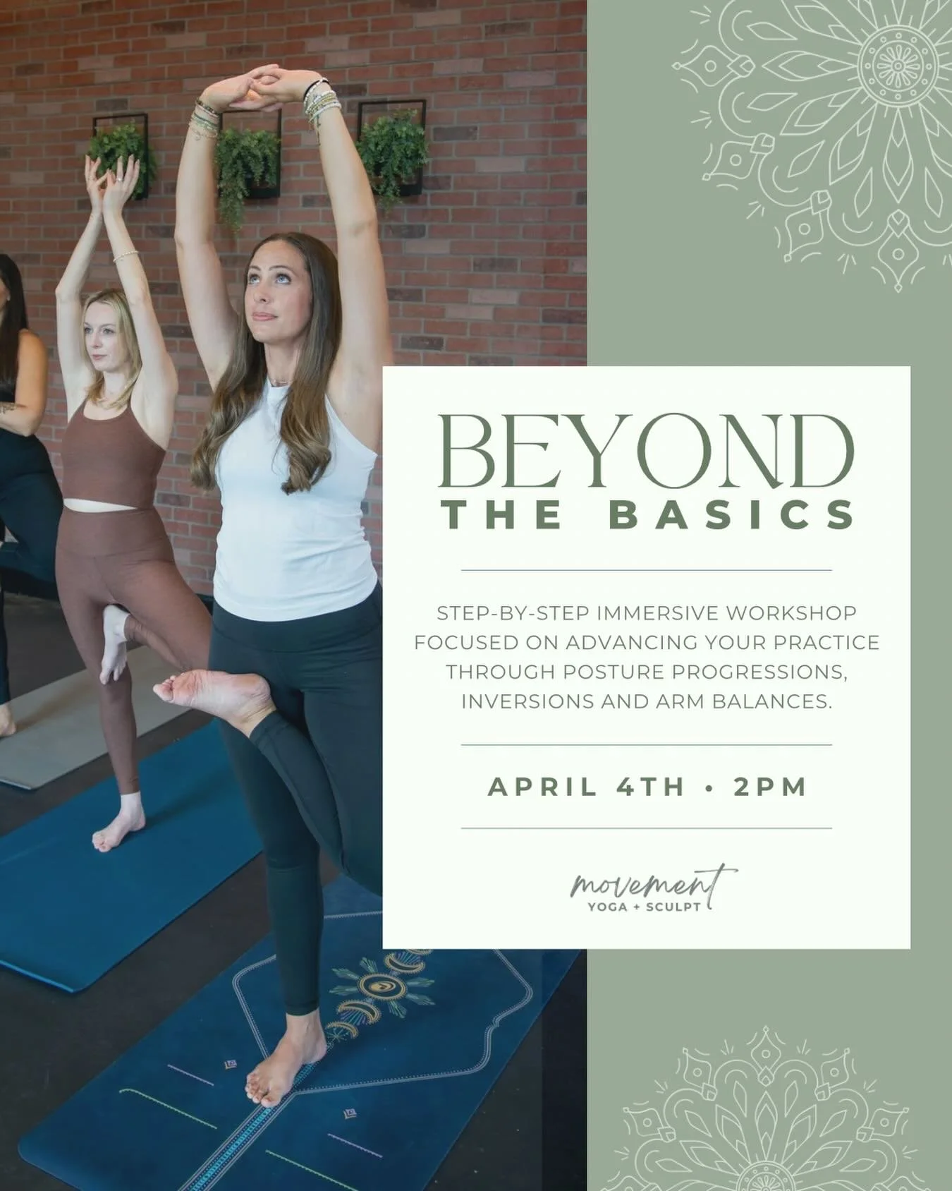 Ready to go beyond the basics? Let&rsquo;s progress postures and break down arm balances and inversions in a way that actually makes sense! 🙌 This supportive workshop is all about step-by-step progressions, trying new things, asking questions, and e